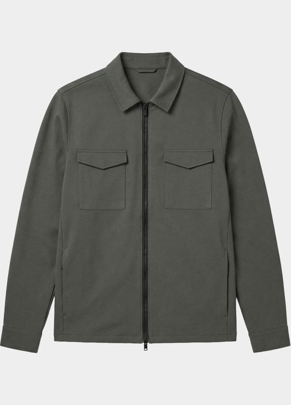 Born With Appetite Overshirt Groen Boed Shirtjacket BWA26114BO10/3007