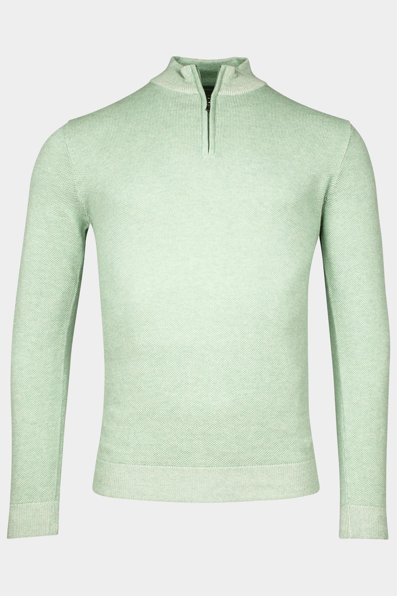 Baileys Half Zip Groen Pullover 1/2 zip  12gg, body& 418410/725