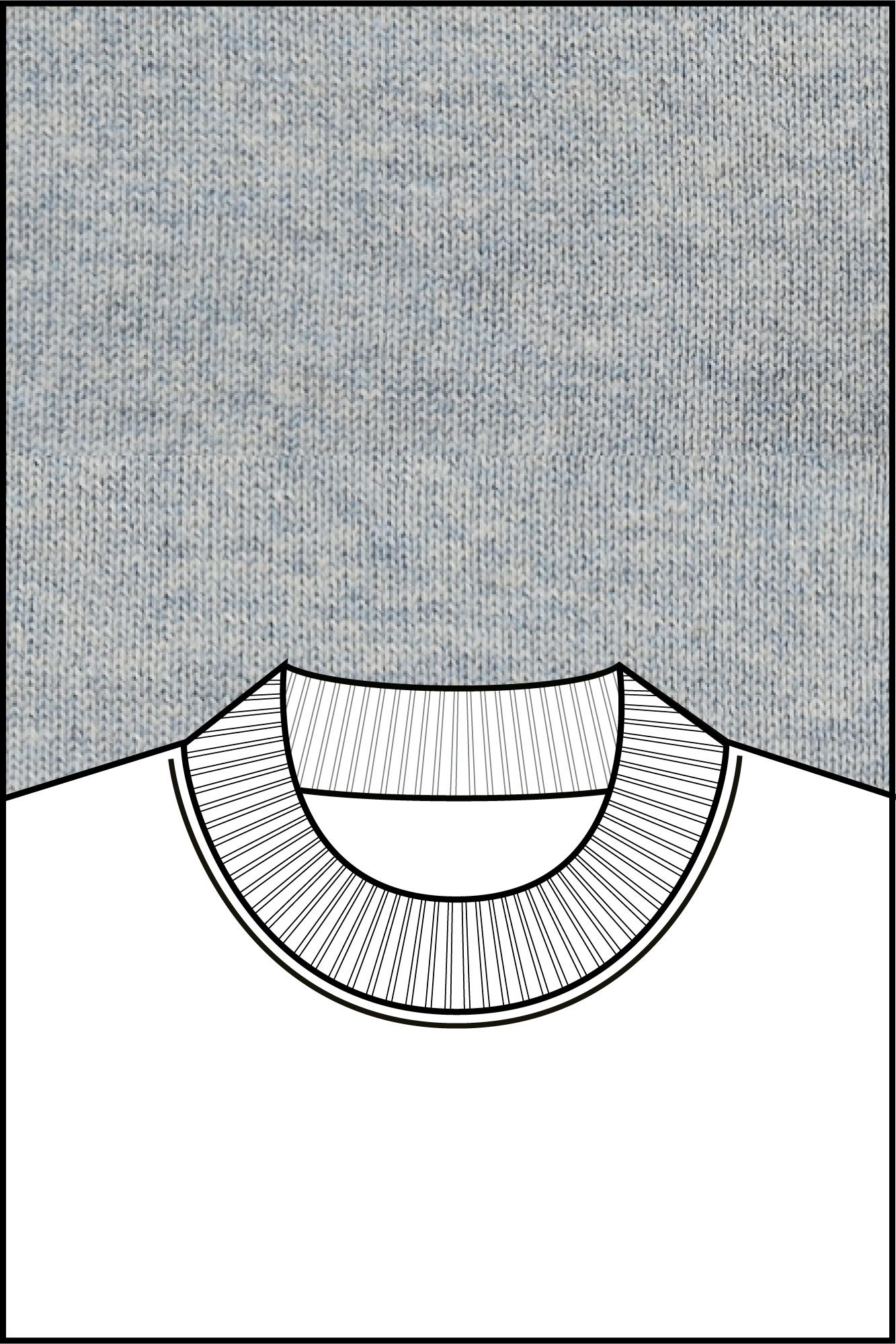 Baileys Turtle neck Blauw Turtle Neck Pullover  Pima Co 528600/615