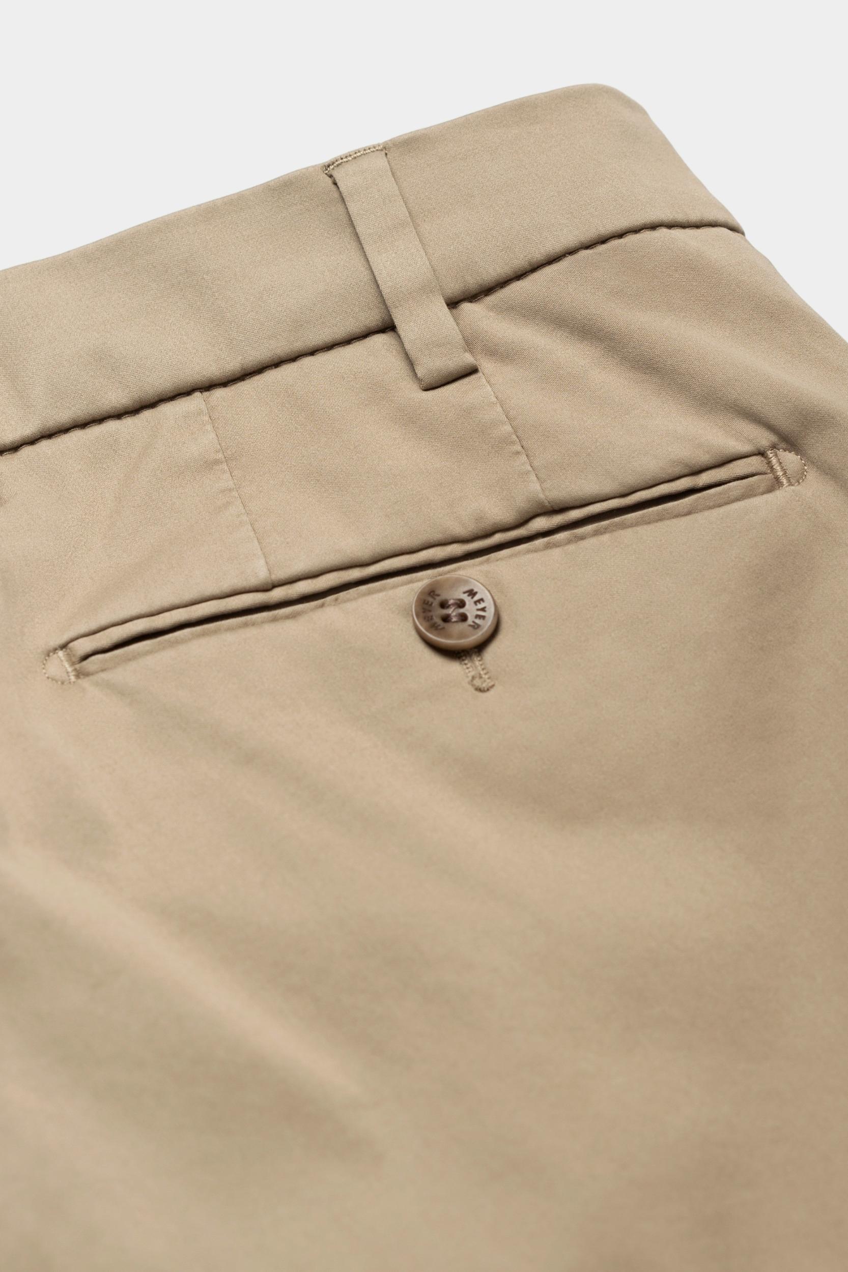 Meyer Katoenen Broek Beige BONN Art.1-8096 1021809600/33
