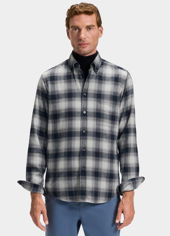 BOSS Orange Casual hemd lange mouw Grijs Rickert_M 10273400 01 50549430/063 BOSS Orange Casual hemd lange mouw Grijs Rickert_M 10273400 01 50549430/063