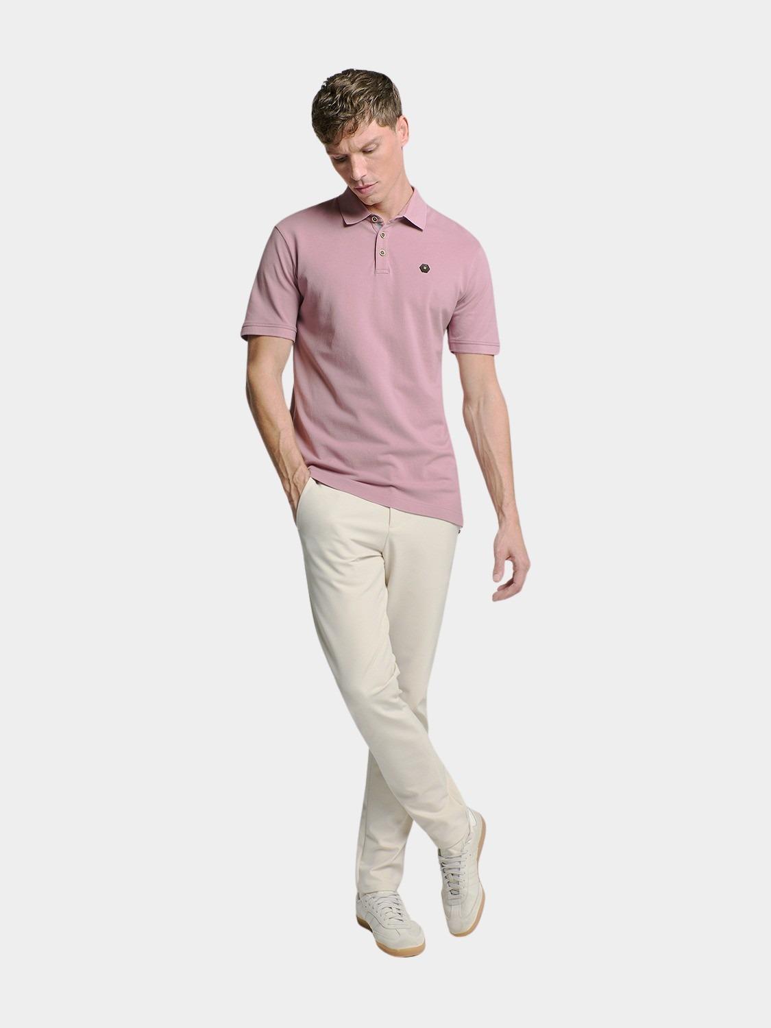 No Excess Polo korte mouw Roze  27380201SN/146