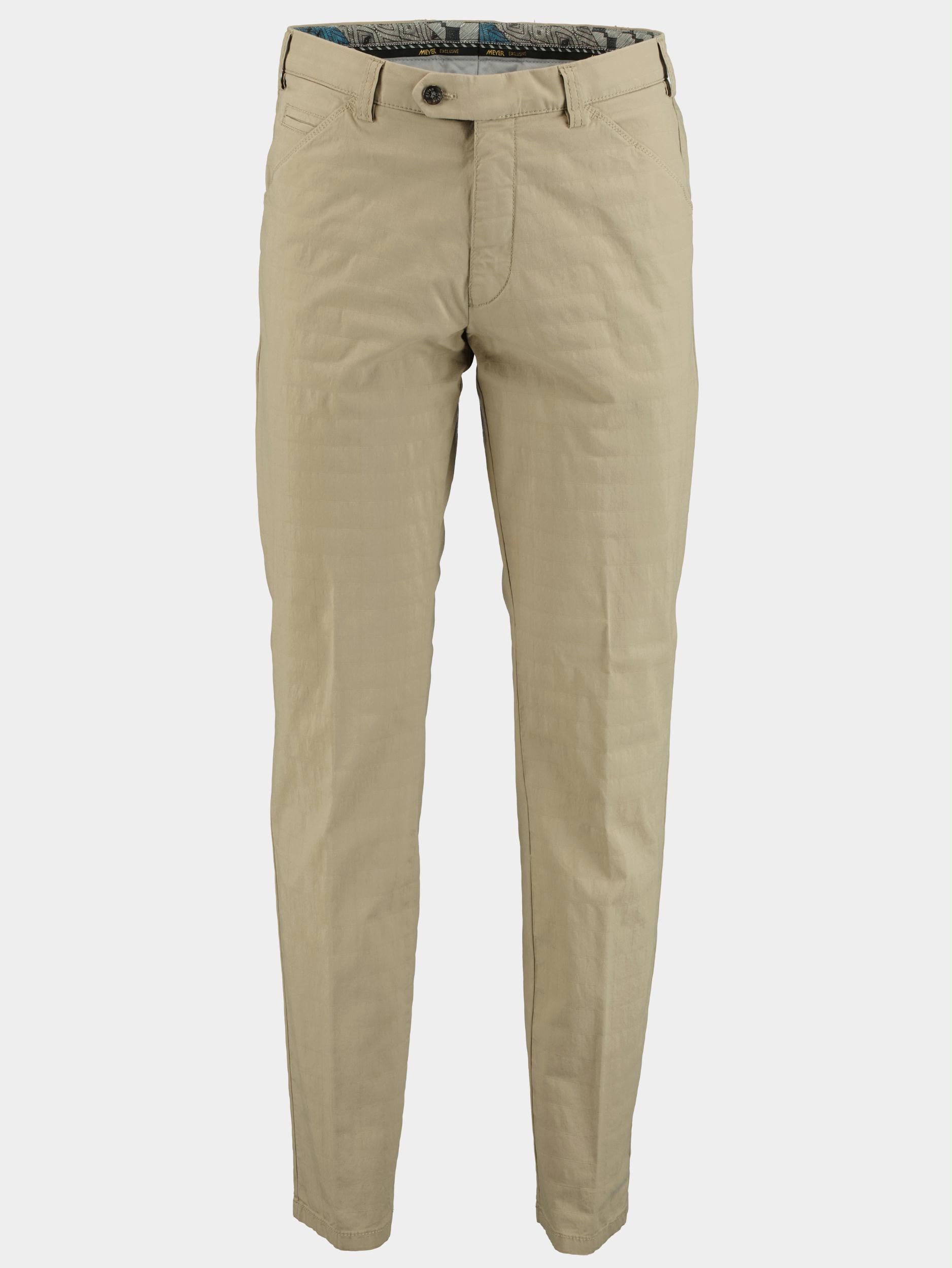Meyer Katoenen Broek Beige CHICAGO Art.1-7308 3321730890/34