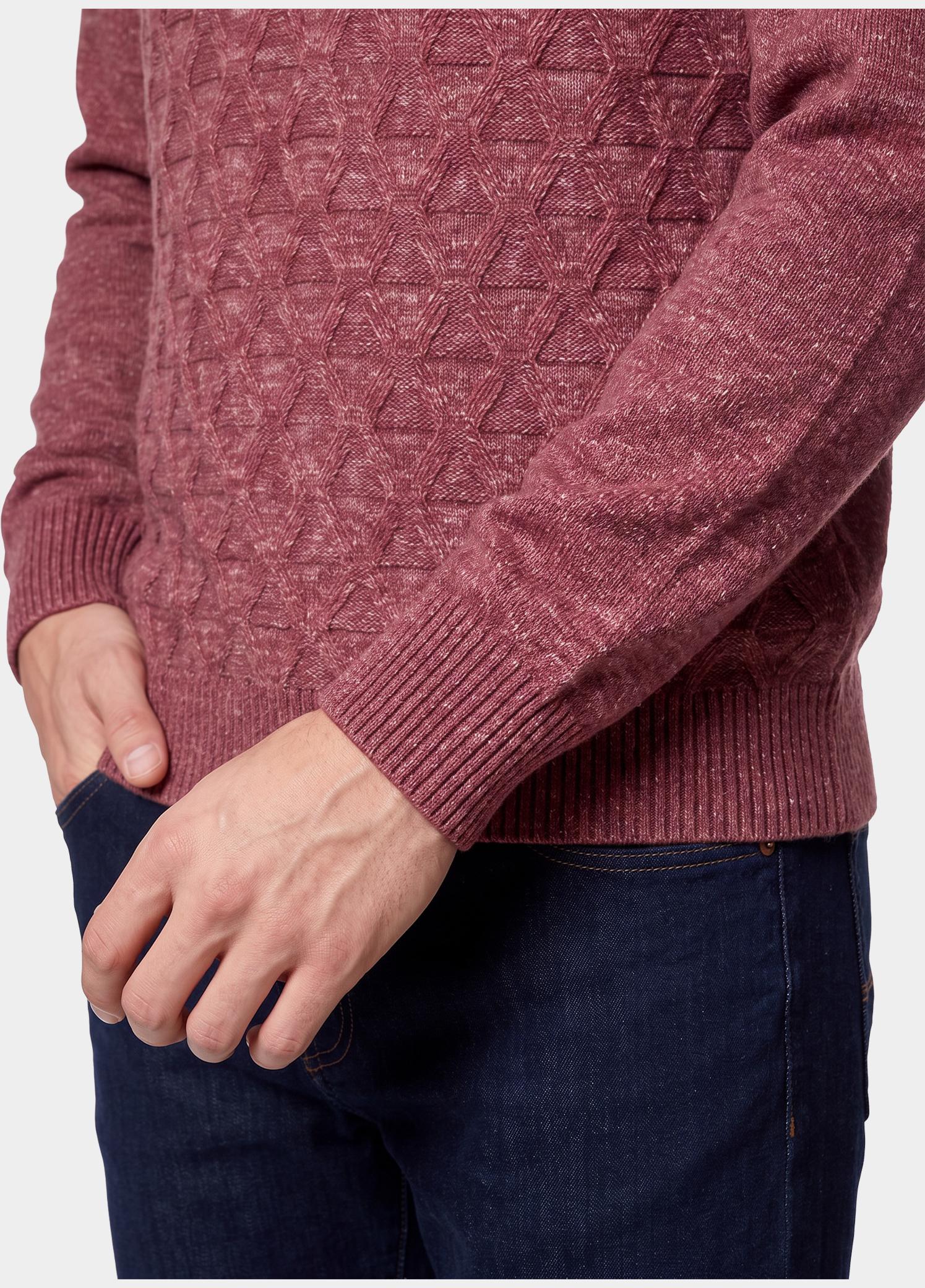 Bos Half Zip Rood  1189/40431 Bordo
