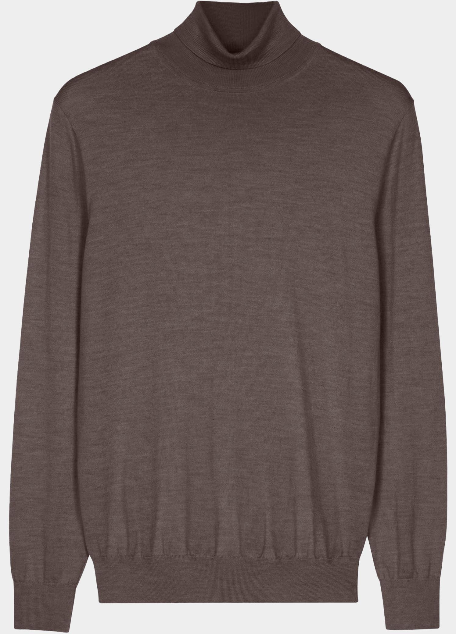 Baileys Coltrui heren Grijs High Neck Pullover 14gg Singl 620069/98