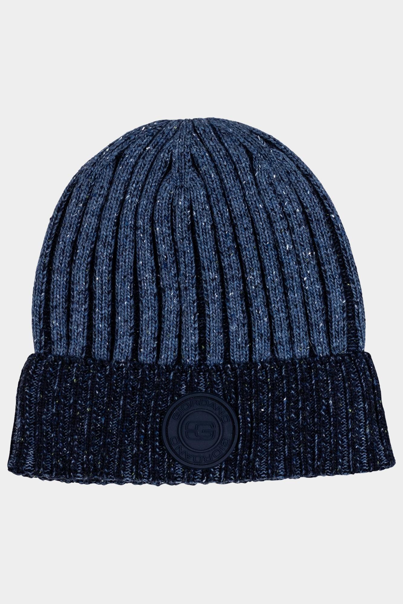 Giordano Muts Blauw Vanise Beanie Wool Blend with 329152/60
