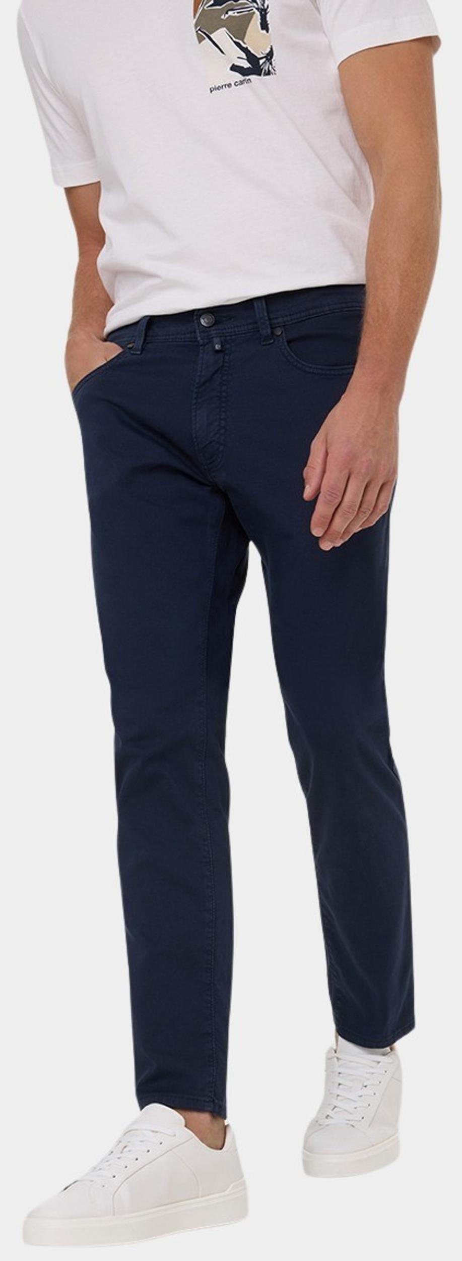 Pierre Cardin Katoenen 5-Pocket Blauw PC-Lyon C3 34540.4060/6325