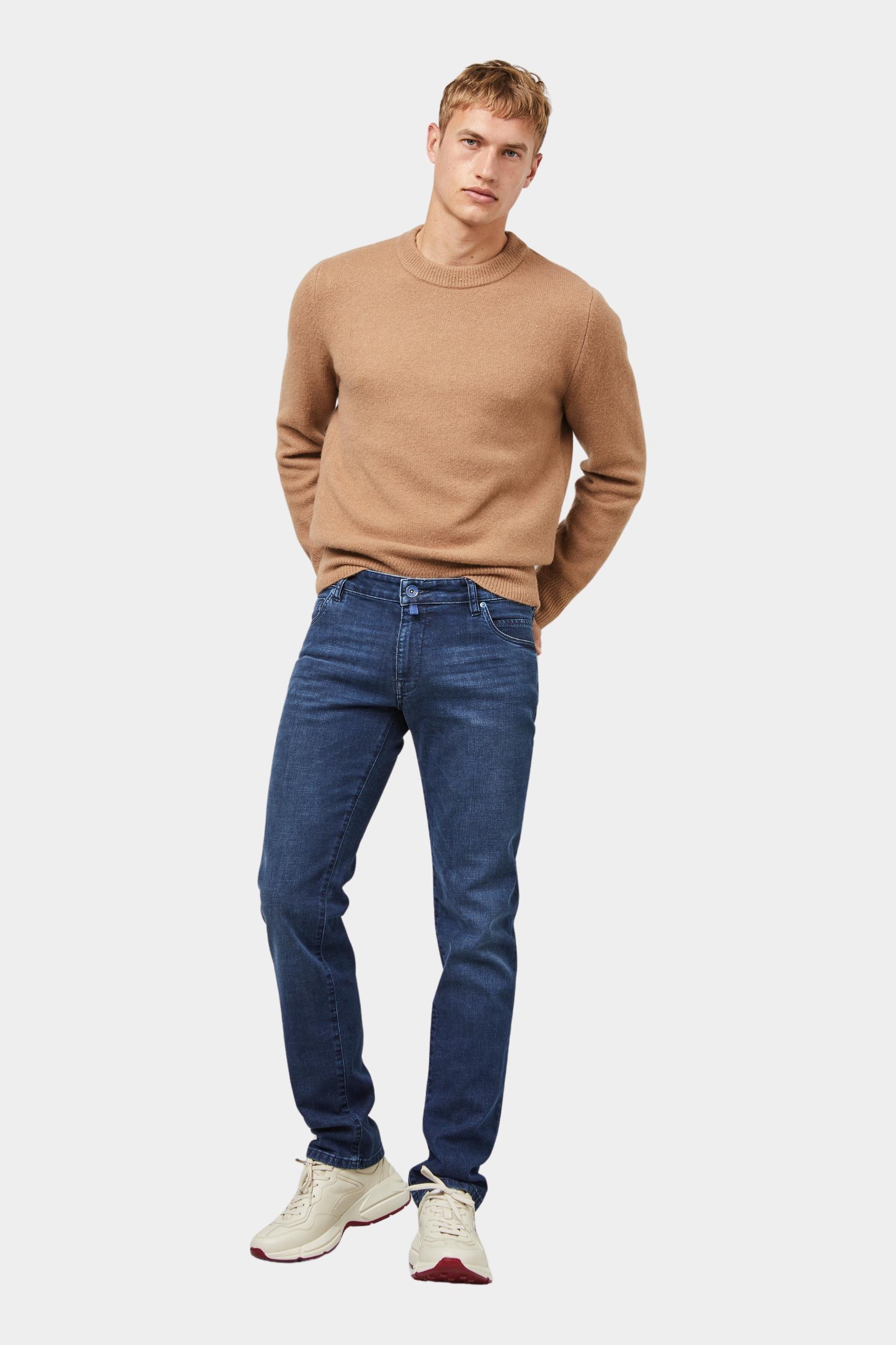 Meyer Flatfront Jeans Blauw M5.Slim Art.9-6205 3619620500/20