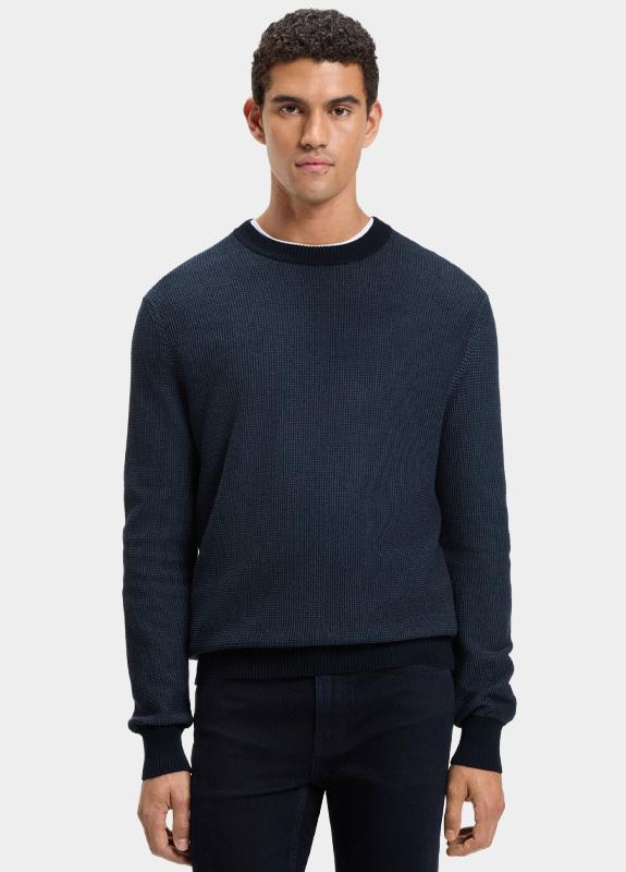 BOSS Orange Pullover Blauw Klapok 10274222 01 50548673/404 BOSS Orange Pullover Blauw Klapok 10274222 01 50548673/404