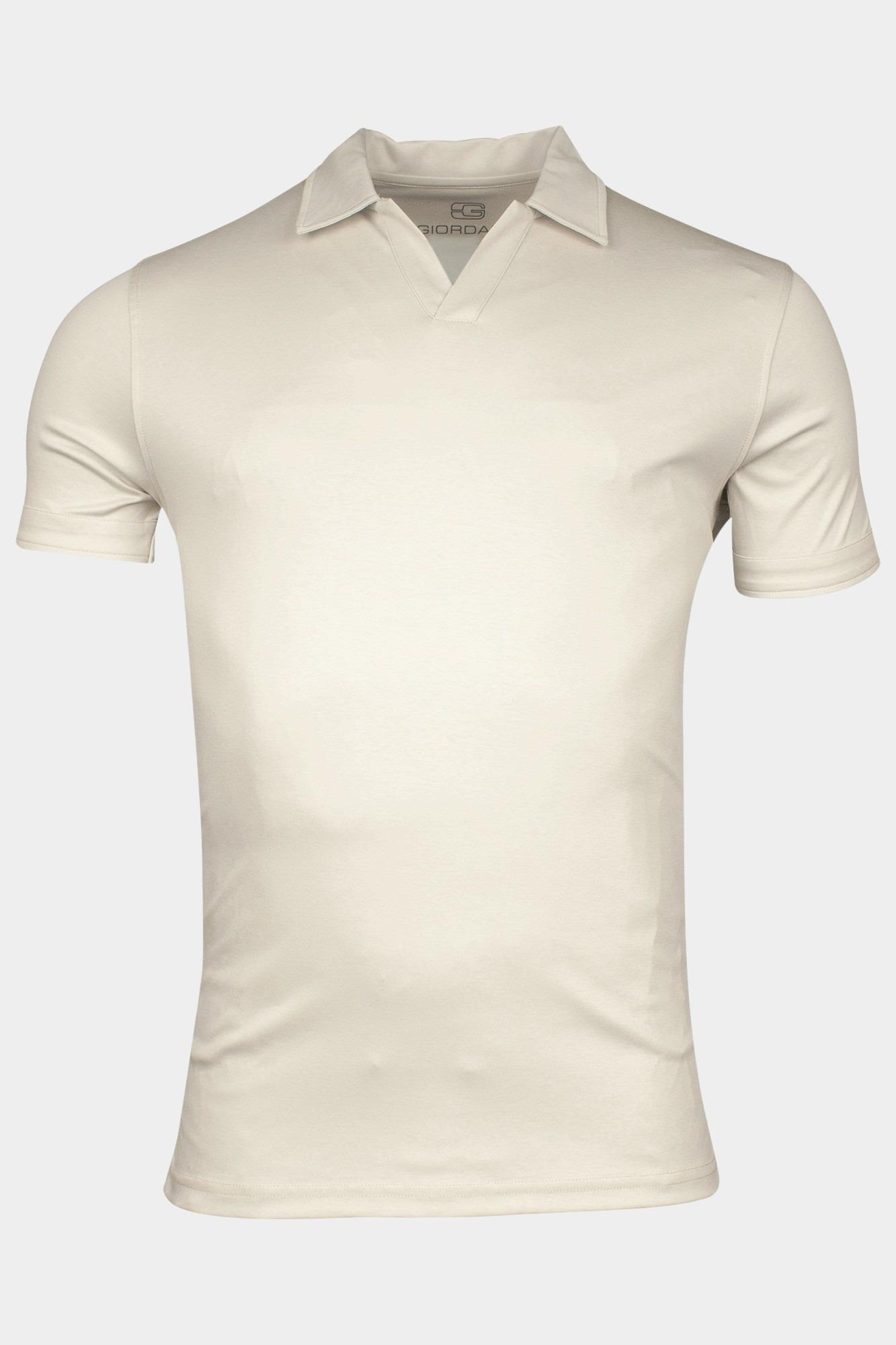 Giordano Polo korte mouw Beige Portofino Short sleeve polo L 516579/82