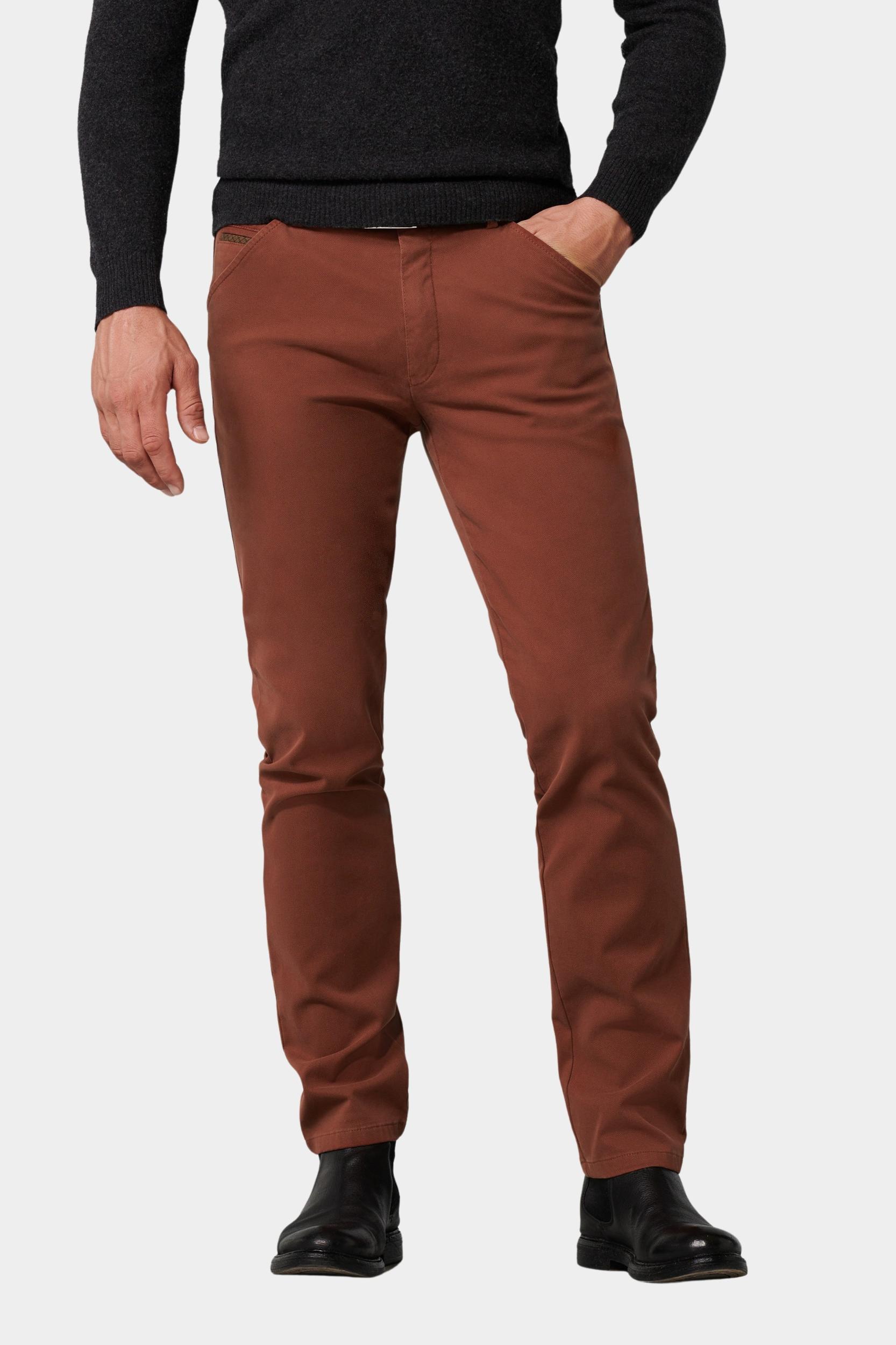 Meyer Katoenen Broek Bruin CHICAGO Art.2-5605 3322560500/48