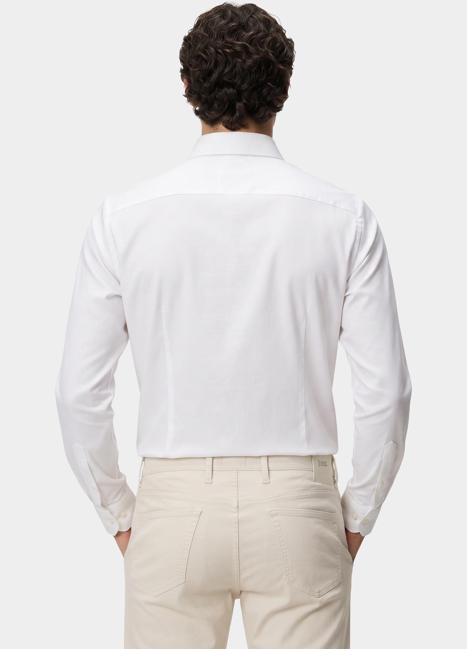 Profuomo Zakelijk overhemd heren Wit Hux PP2H00008/D