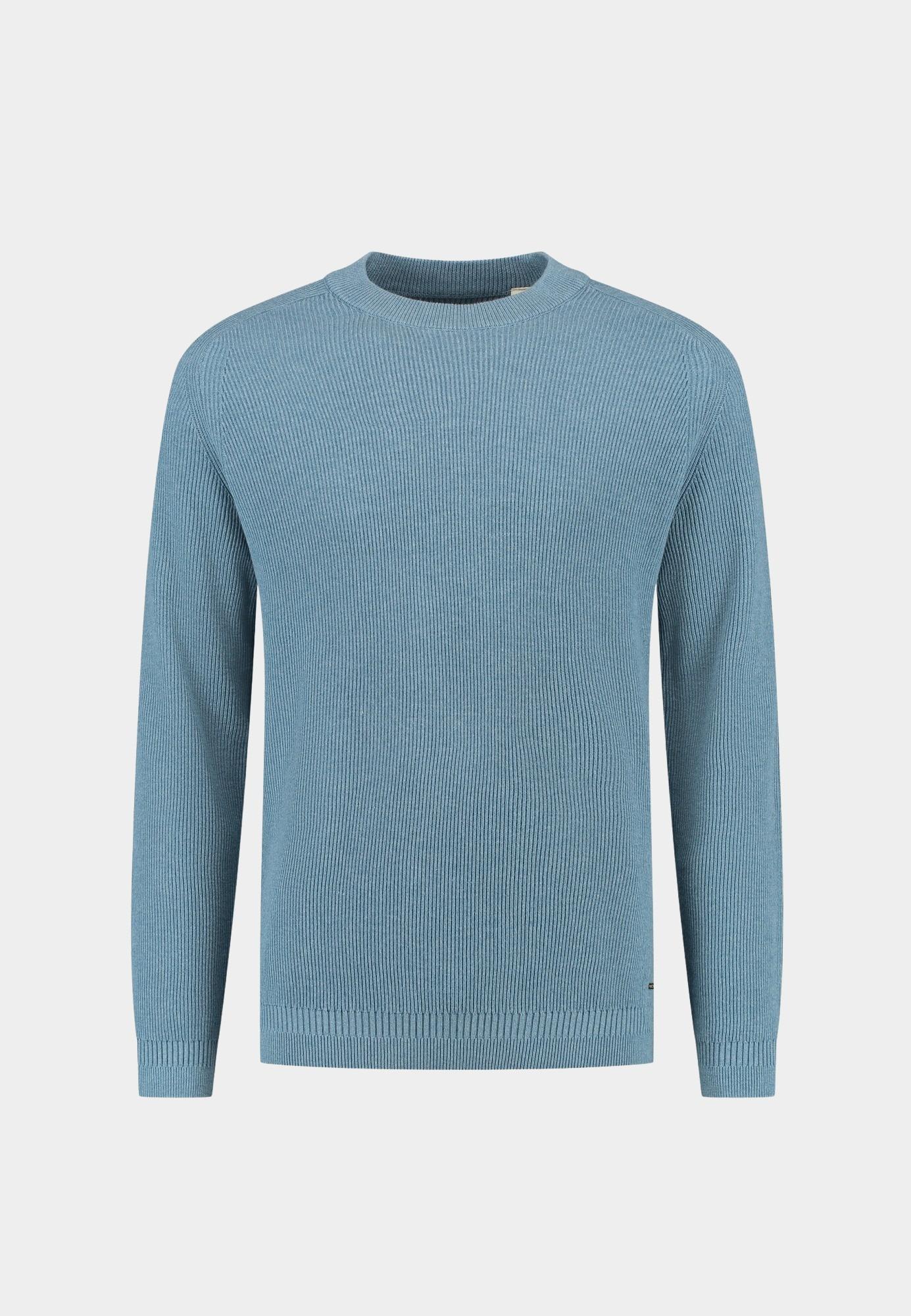 Dstrezzed Pullover Blauw DS_Pedro 405738-SS25/699