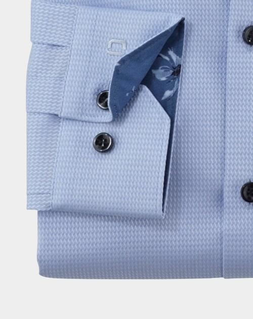 Olymp Business hemd lange mouw Blauw No. Six 254874/11