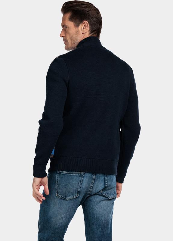 Baileys Vest Bruin Cardigan Zip  front soft flan 522093/87