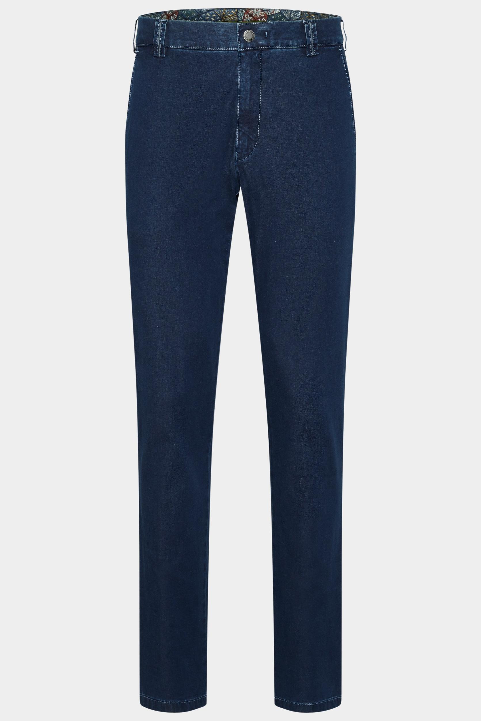 Meyer Flatfront Jeans Blauw BONN Art.1-4108 1021410800/17