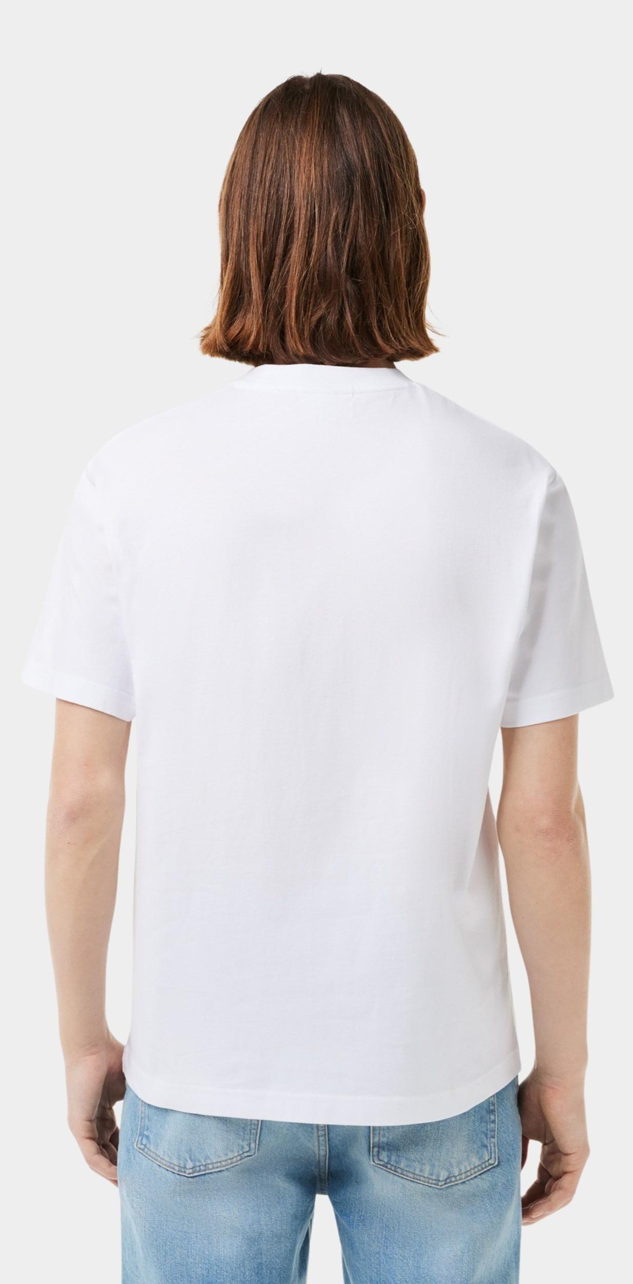 Lacoste T-shirt korte mouw Wit  TH7318/001