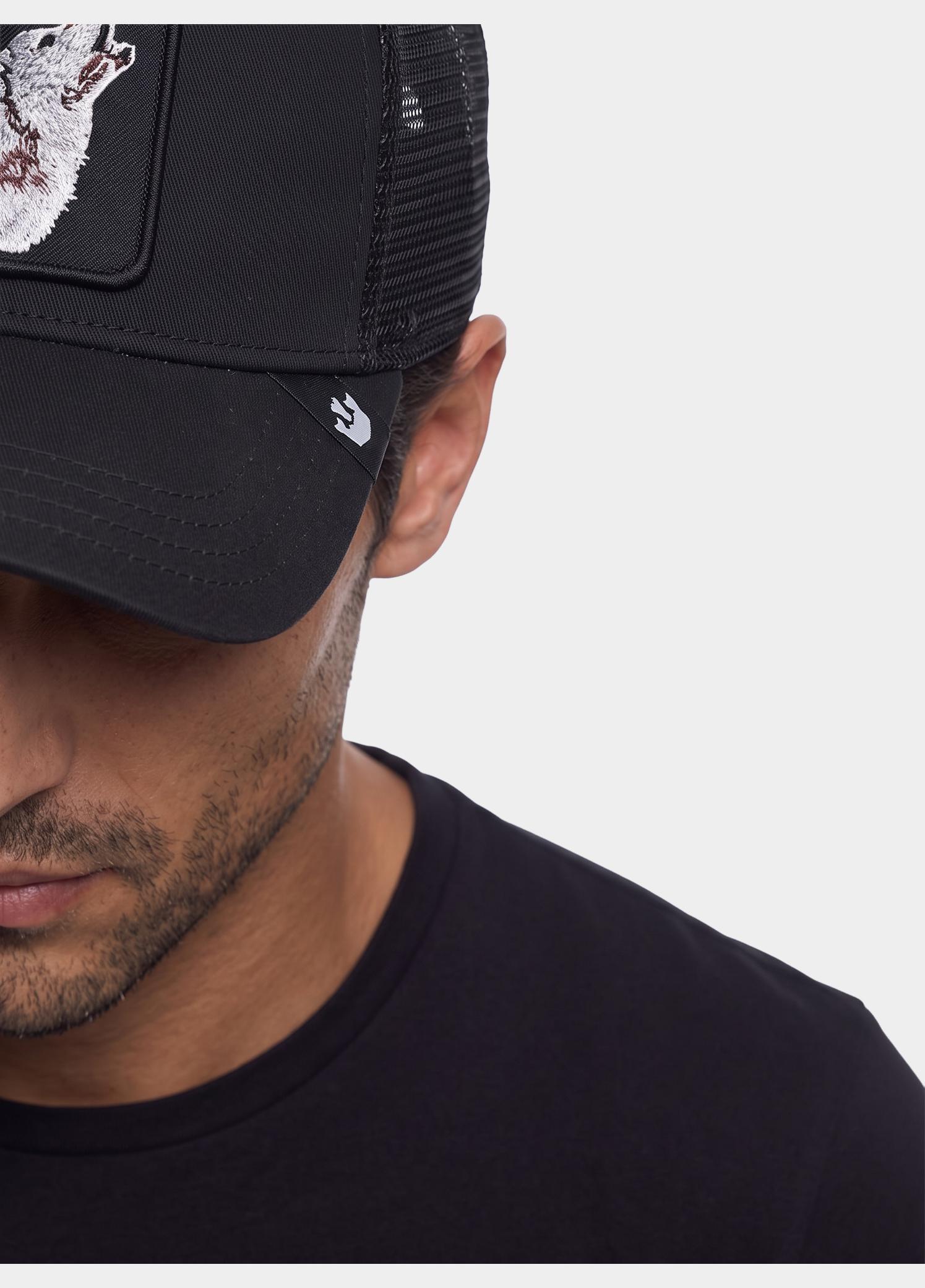Goorin Pet Zwart Lone Wolf Trucker 101-2449/VOI01