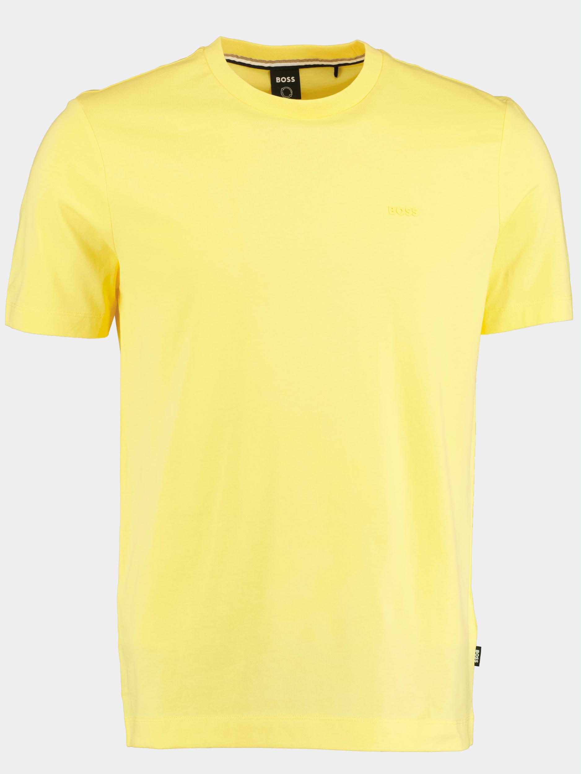 BOSS Black T-shirt korte mouw Geel Thompson 01 10241525 01 50468347/746