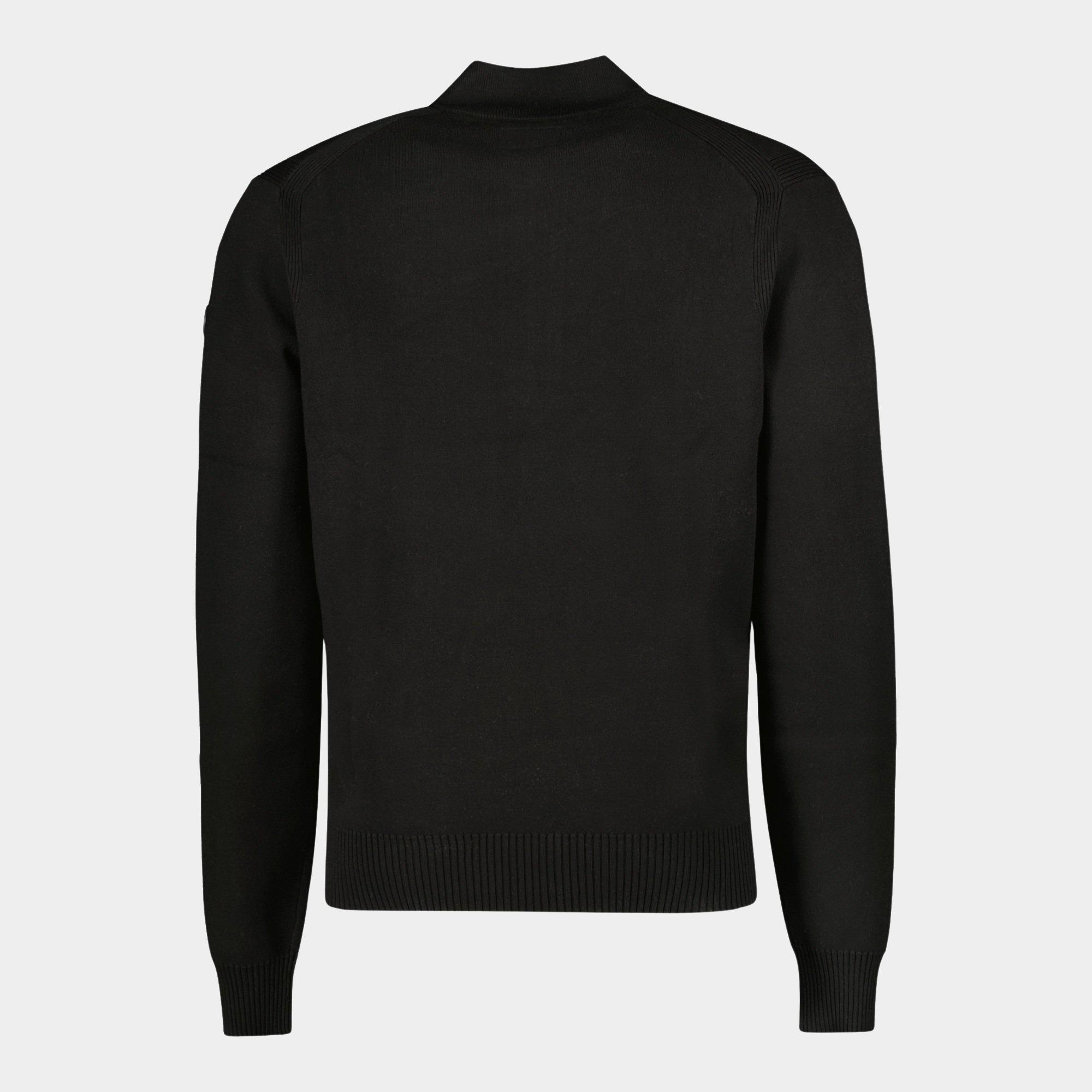 Cars Jeans Half Zip Zwart Symor 63865/01