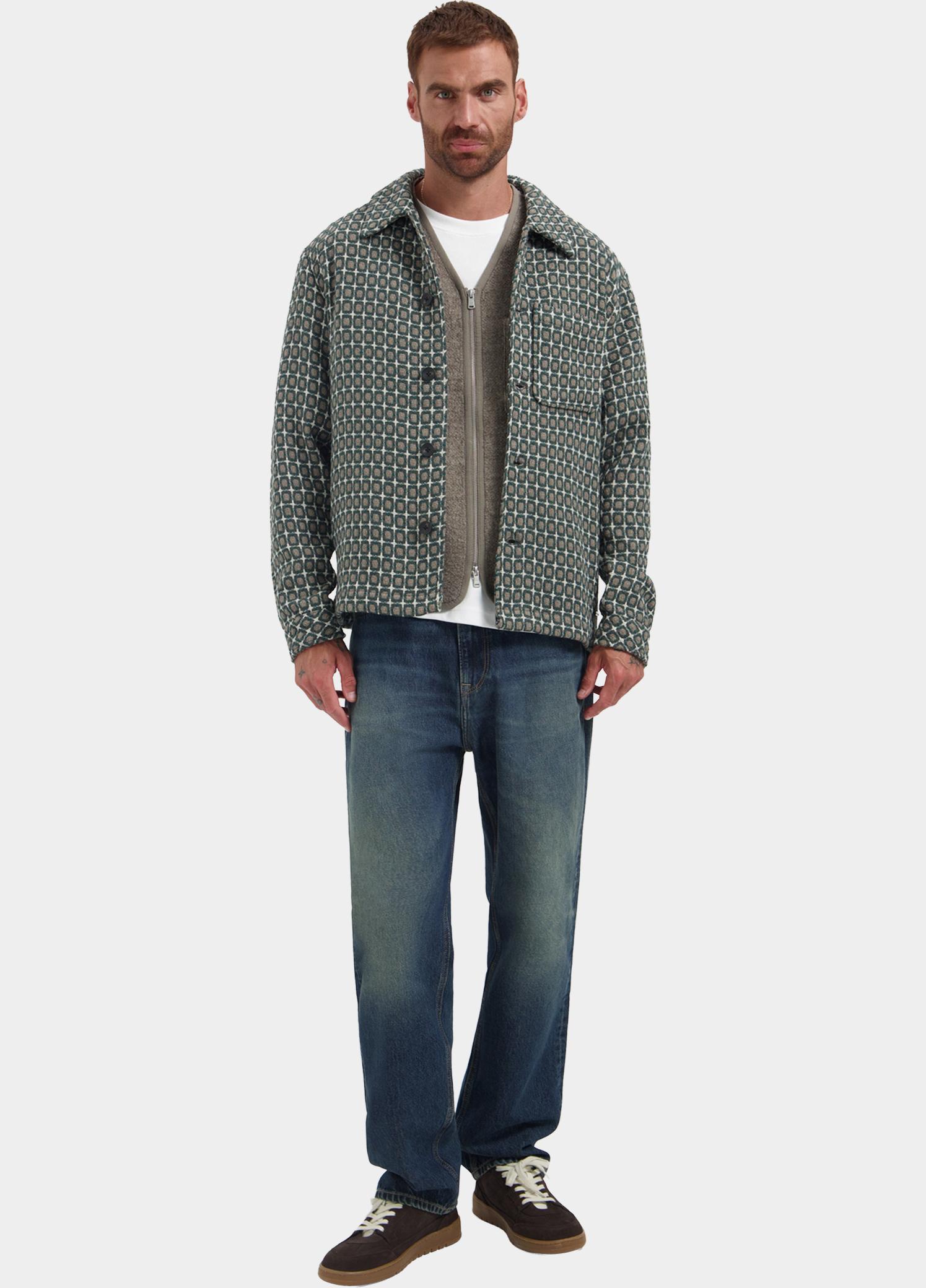Dstrezzed Overshirt Bruin Lino Golfball Overshirt 155514/277