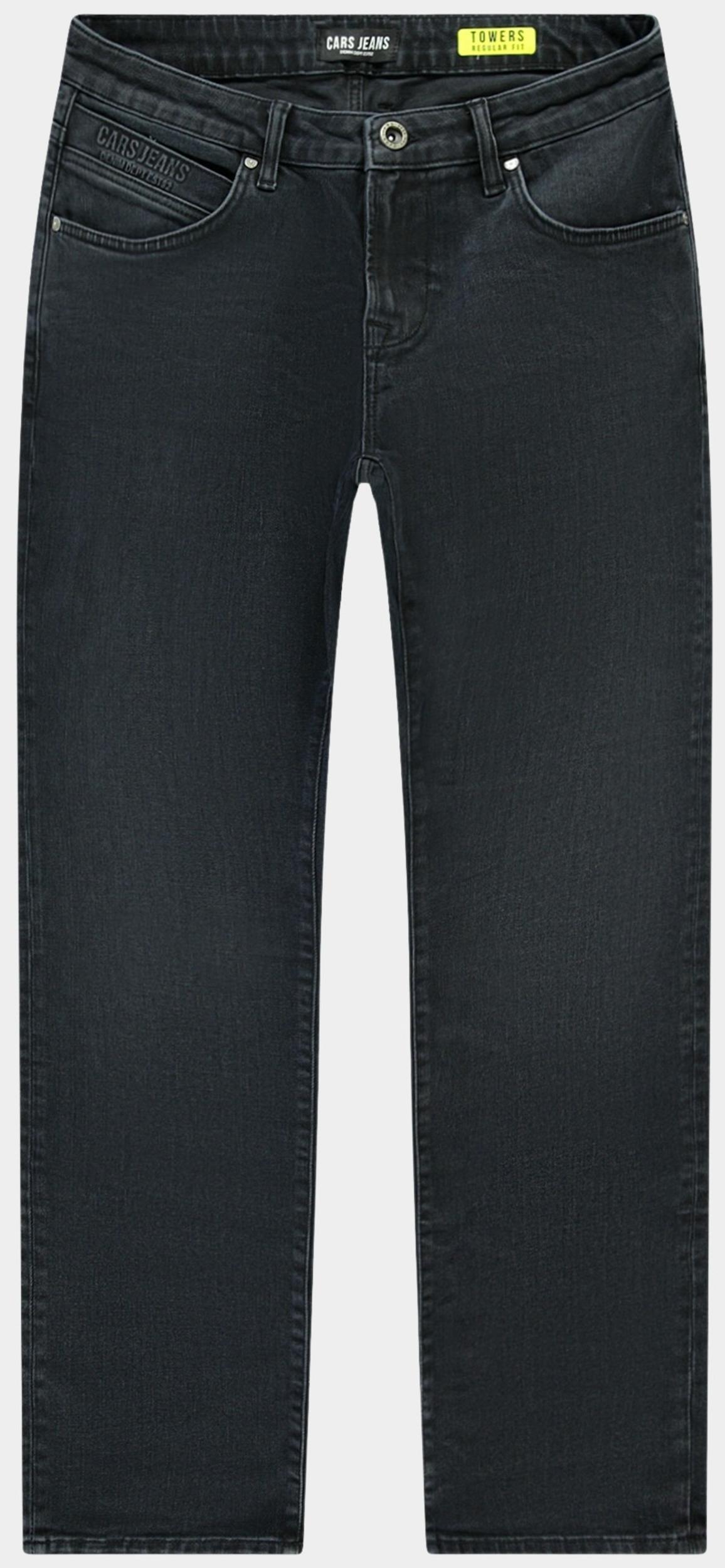 Cars Jeans 5-Pocket Jeans Zwart TOWERS 78637/93