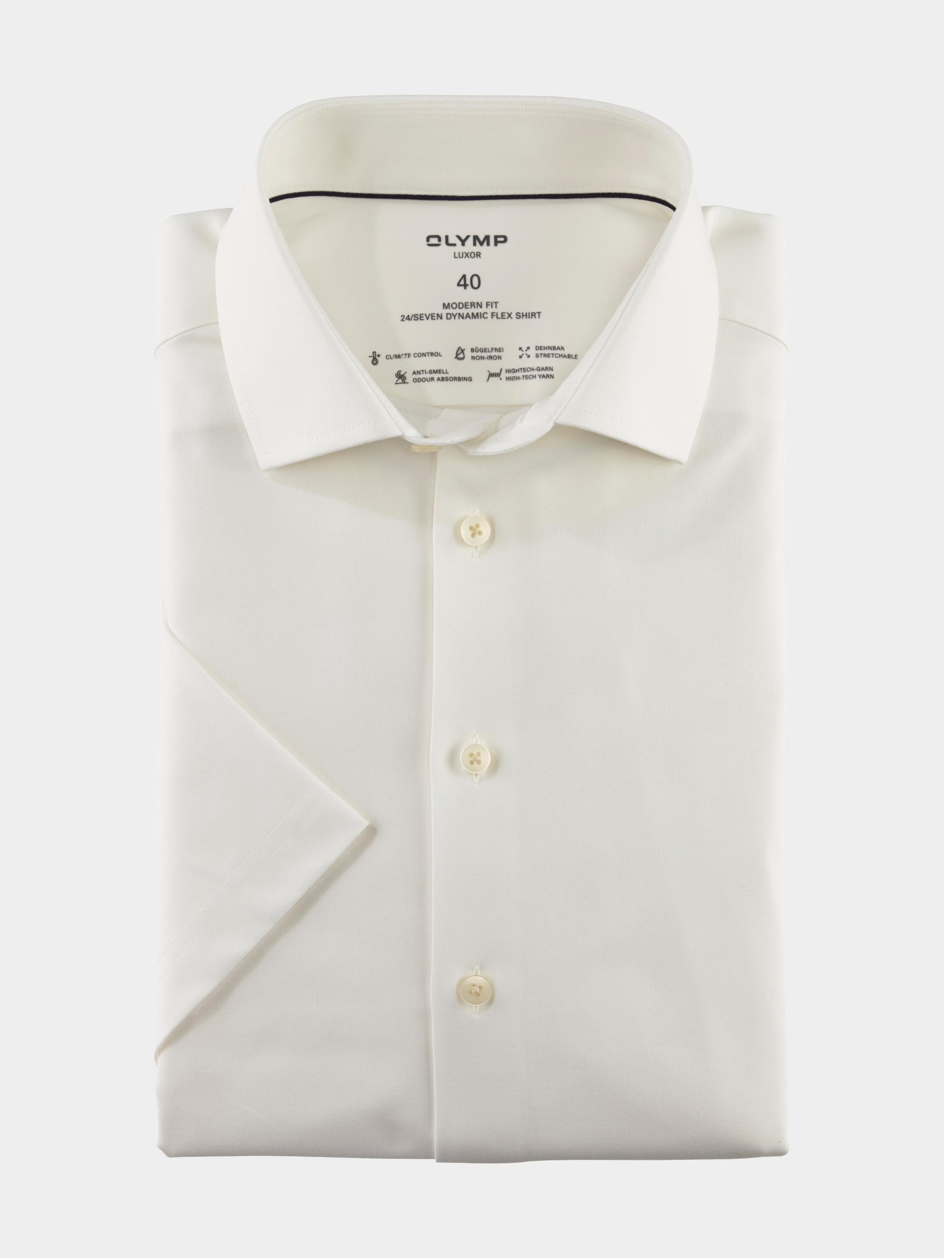 Olymp Business hemd korte mouw Beige 1230/22 Hemden 123022/20