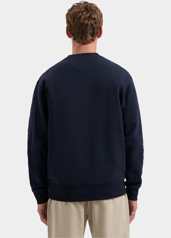 Dstrezzed Pullover Blauw DS_Nikol Crew 211710-AW25/649