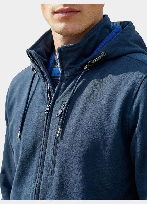 Sea Barrier Zomerjas heren Blauw Anchor G0002904.T983/4000