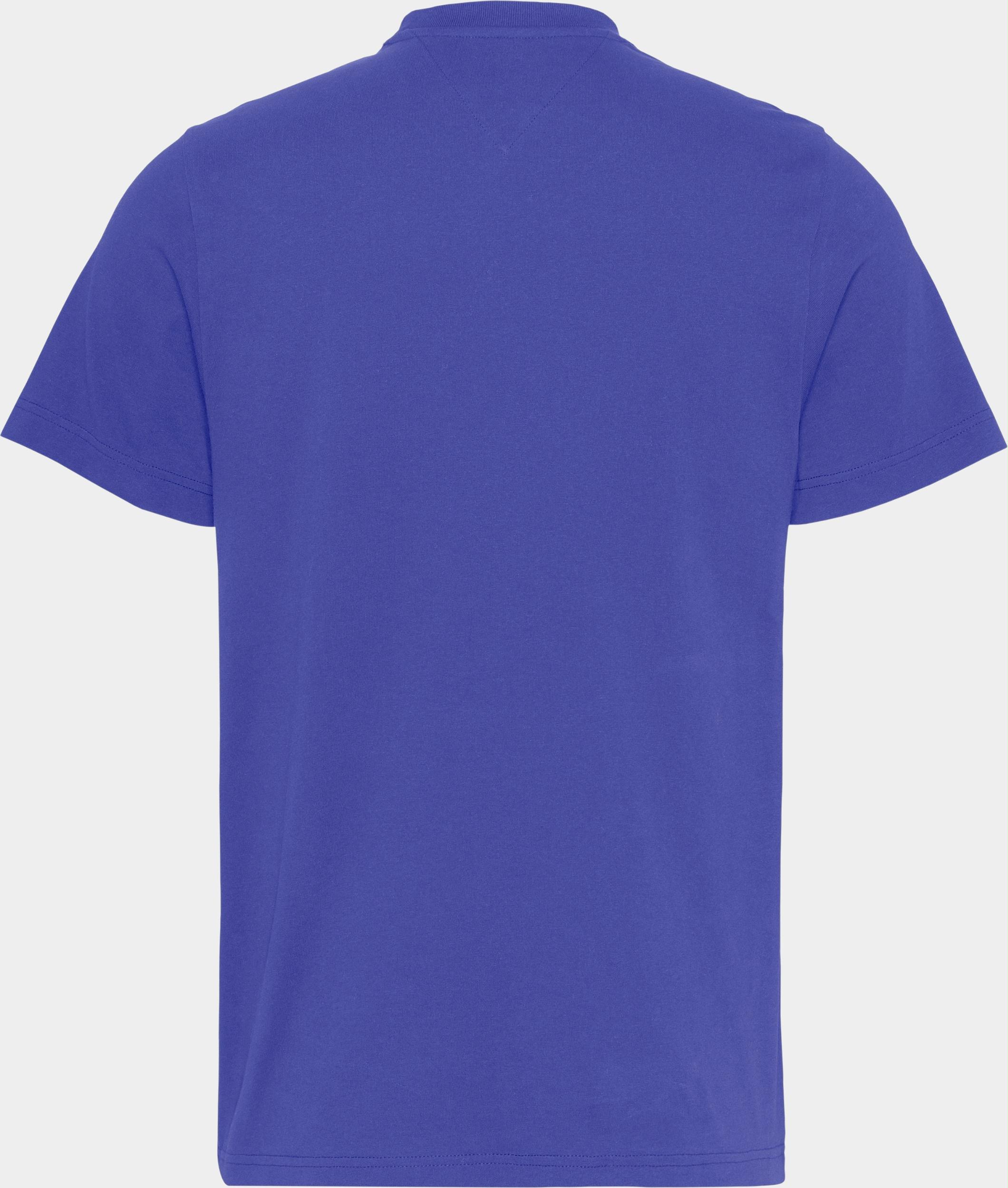 Tommy Jeans T-shirt korte mouw Blauw TJM Branded Tape Tee DM0DM11410/VQ6