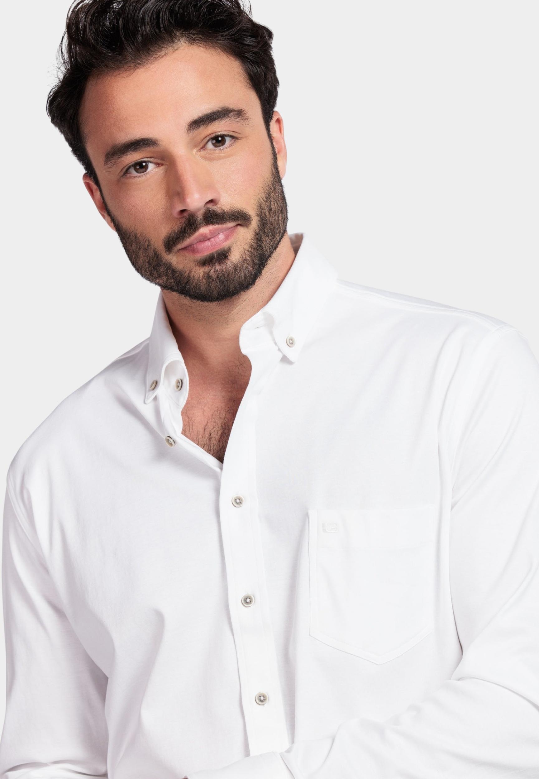 Giordano Casual hemd lange mouw Wit Ivy long sleeve button down J NOS7078/10