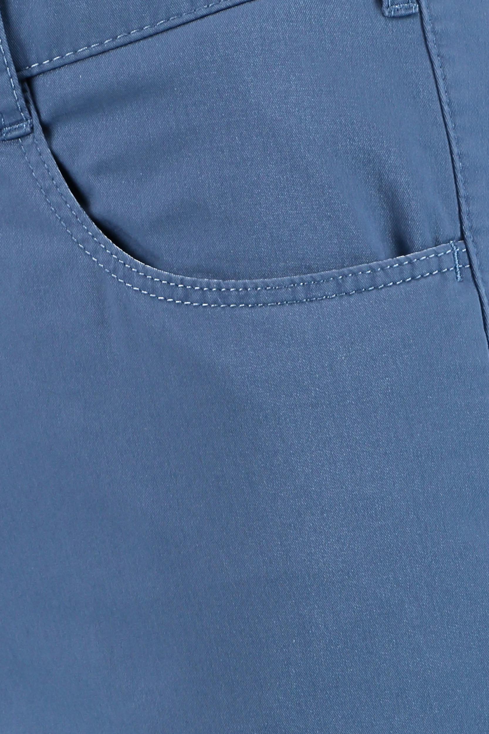 Meyer Katoenen Broek Blauw DUBAI Art.1-3130 3101313000/17