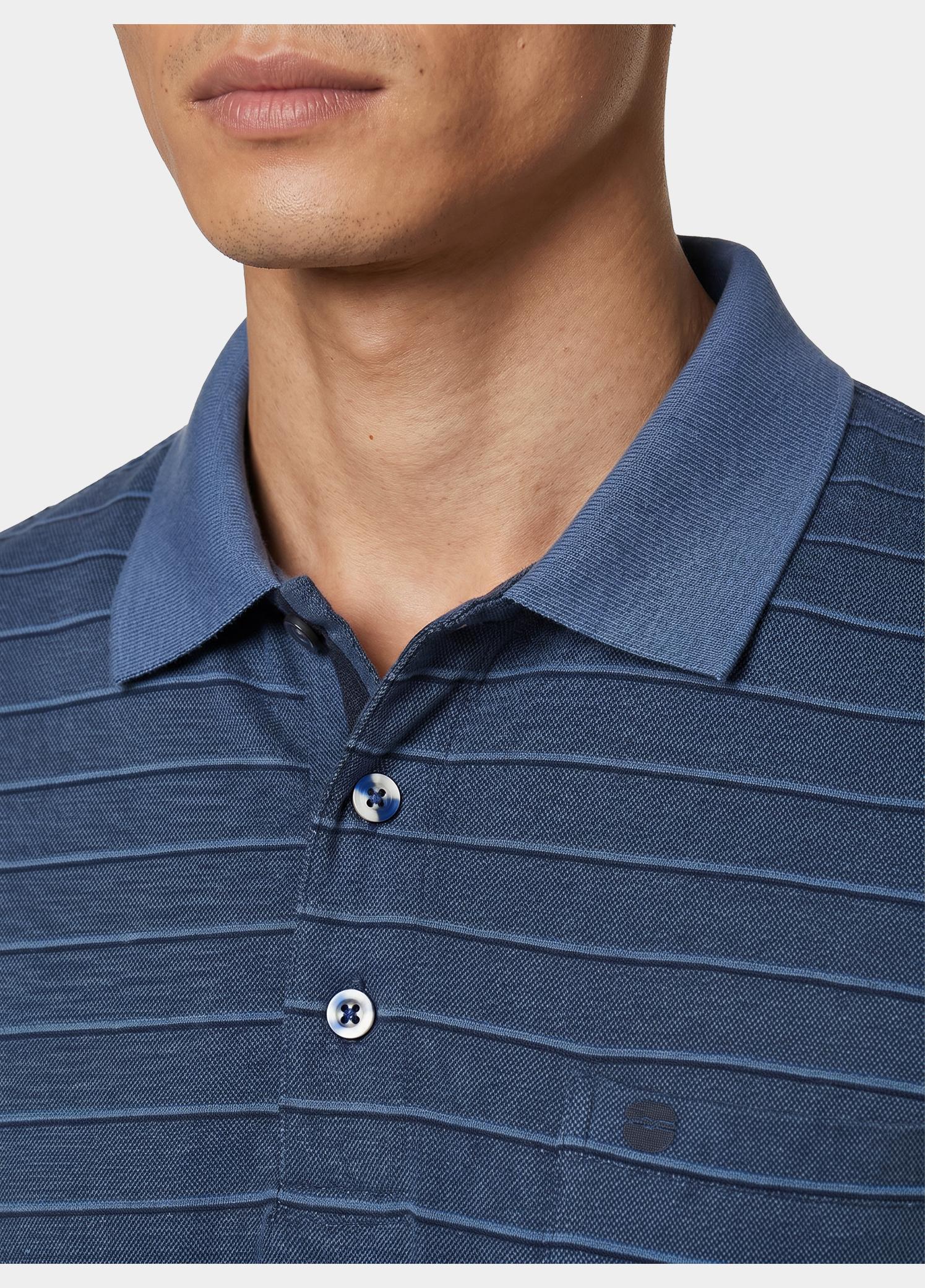 Redmond Polo heren Blauw Polo Shirt wash & wear 241860900/11