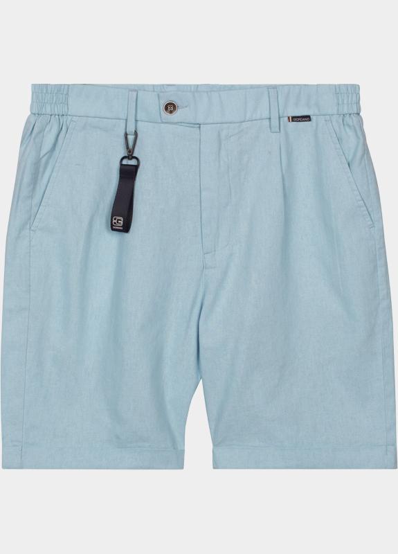 Giordano Korte Broek heren Blauw Tivoli short Soft Washed Euro 611102/61