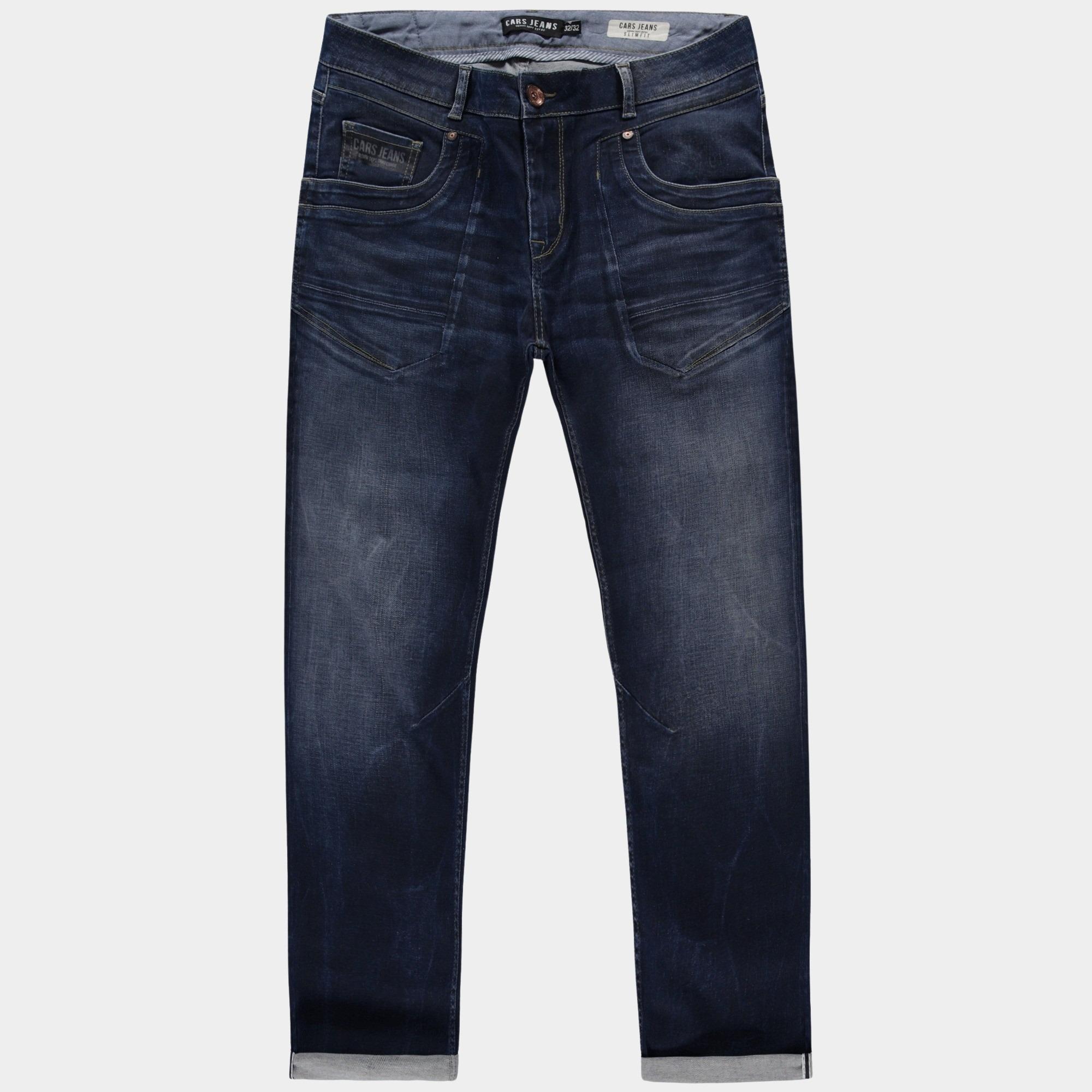 Cars Jeans 5-Pocket Jeans Blauw STOCKTON 73528/36