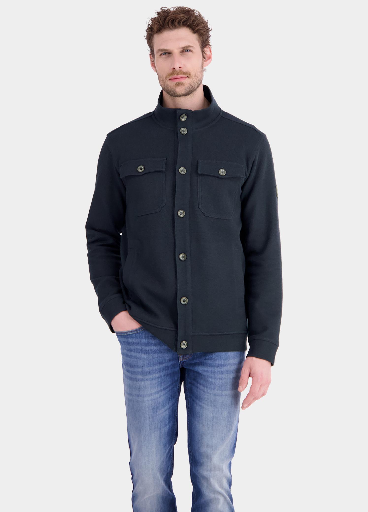 Lerros sweatvest heren Blauw  2684535/485