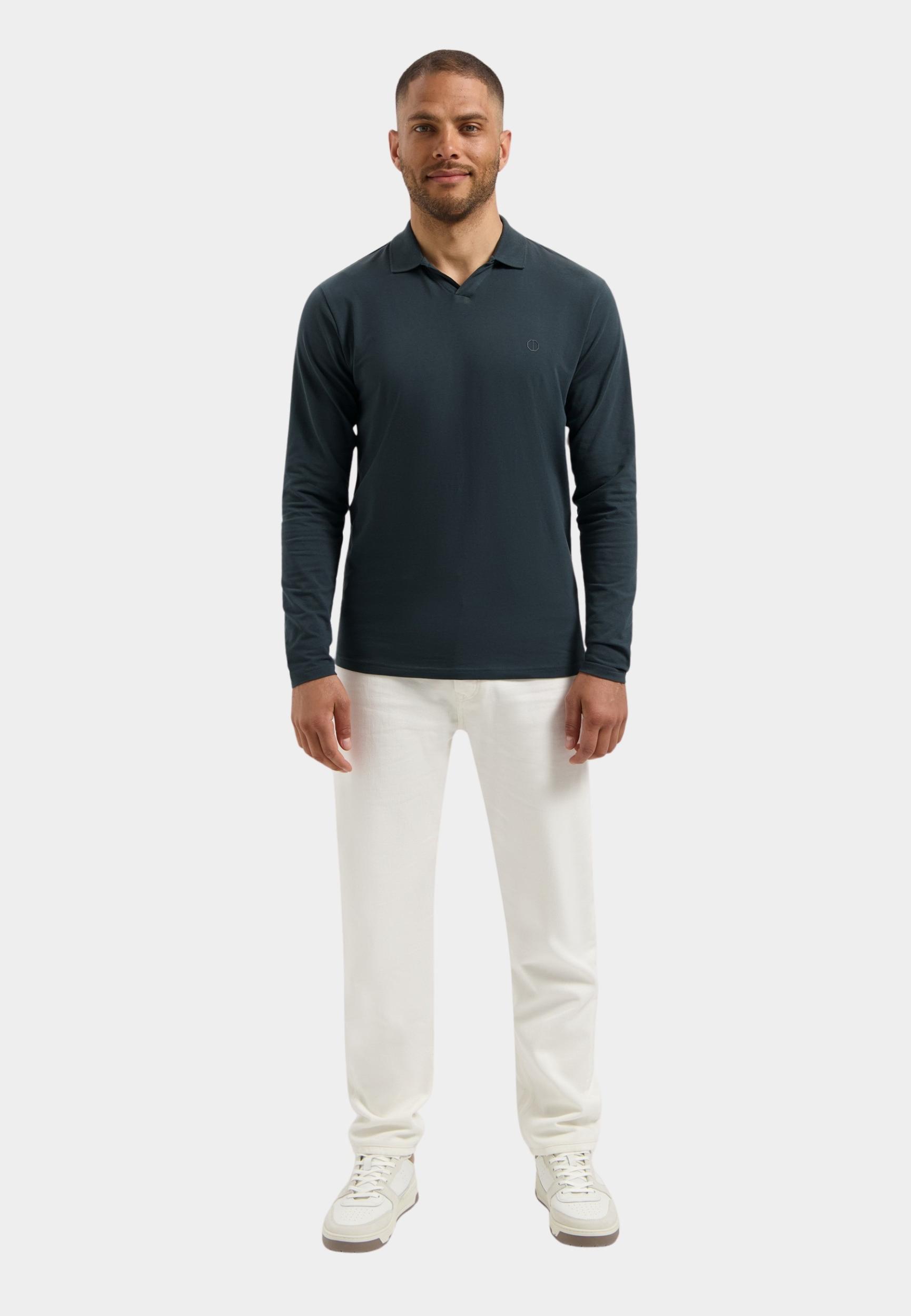Dstrezzed Polo lange mouw Groen DS_Zenon Ls Polo 211054/562