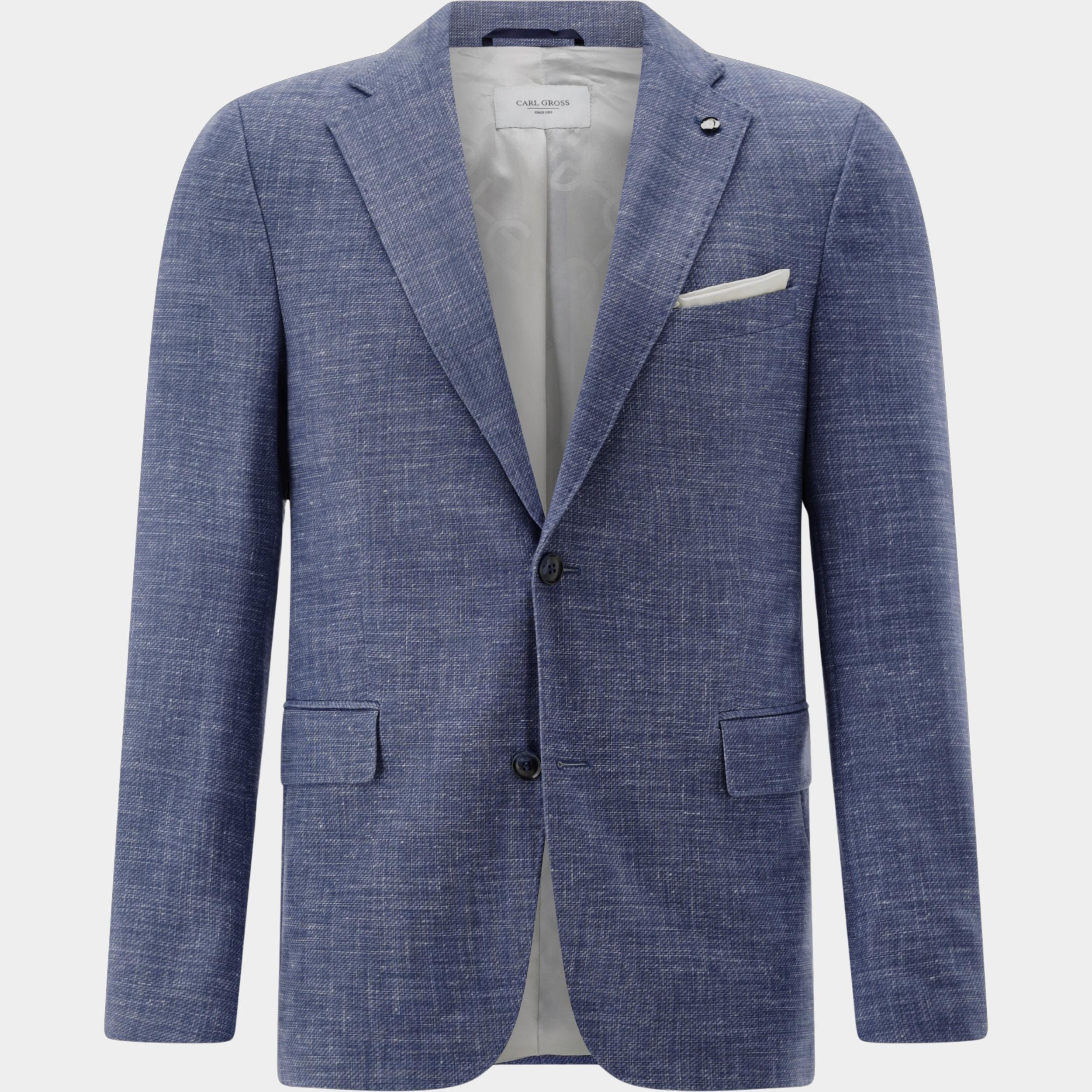 Carl Gross Colbert Mix & Match Blauw Sakko/Jacket CG Franjo-J SV 20.080J1 / 325192/62