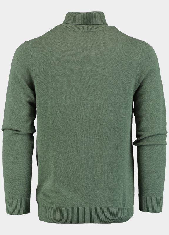 Bos Coltrui Groen Dex Rollneck Pullover Uni 25305DE03/345 sage green