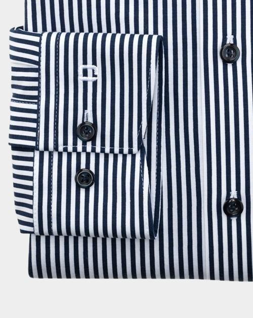 Olymp Business hemd lange mouw Blauw 1232/84 Hemden 123284/18