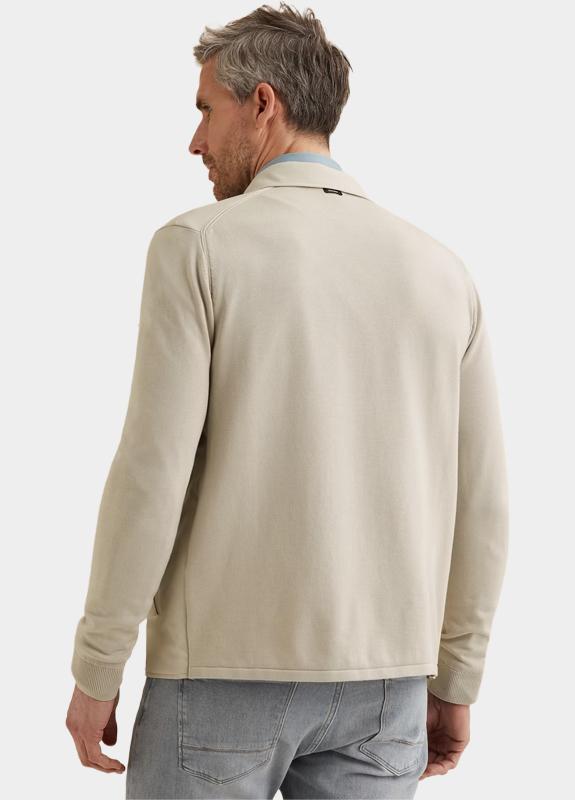 Vanguard Vest Beige Button jacket cotton modal VKC2602356/9017