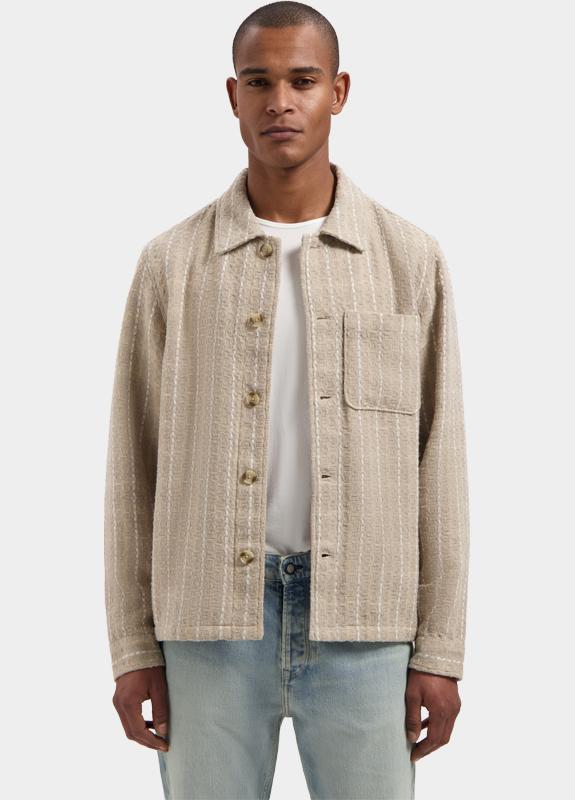 Dstrezzed Overshirt Beige DS_Lino Check Overshirt 155004/251