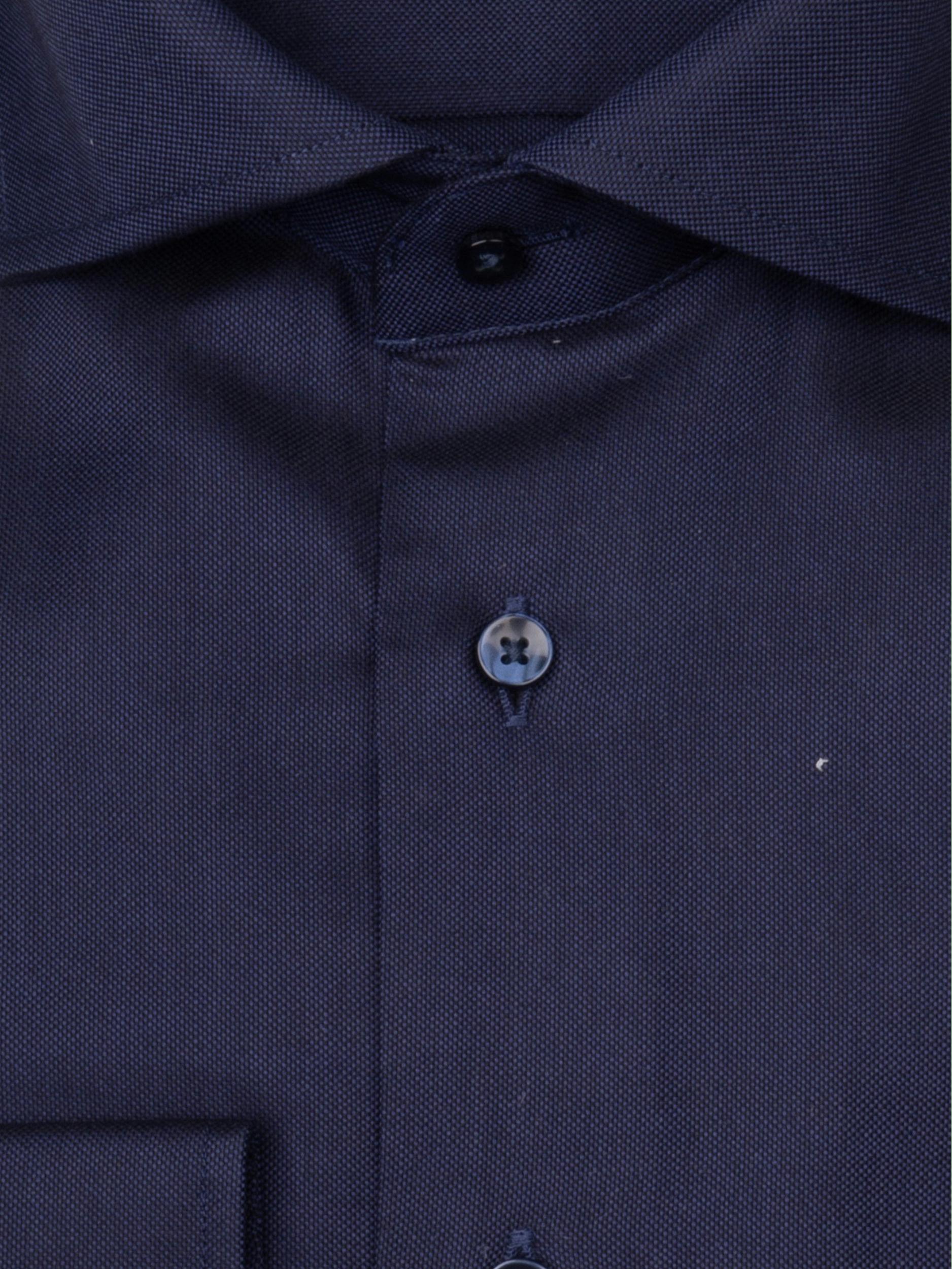 Michaelis Business hemd lange mouw Blauw  PMUH10001C/P