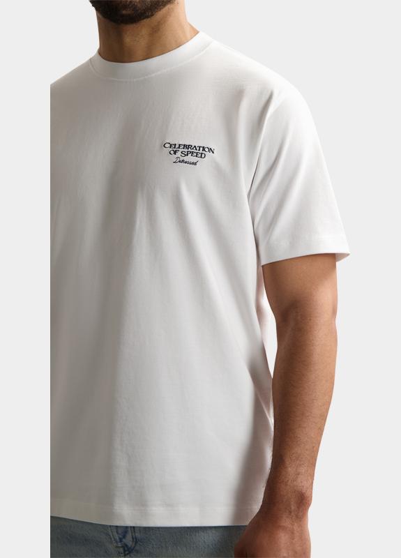 Dstrezzed T-shirt heren Wit DS_Collin Artwork Tee 203512/100