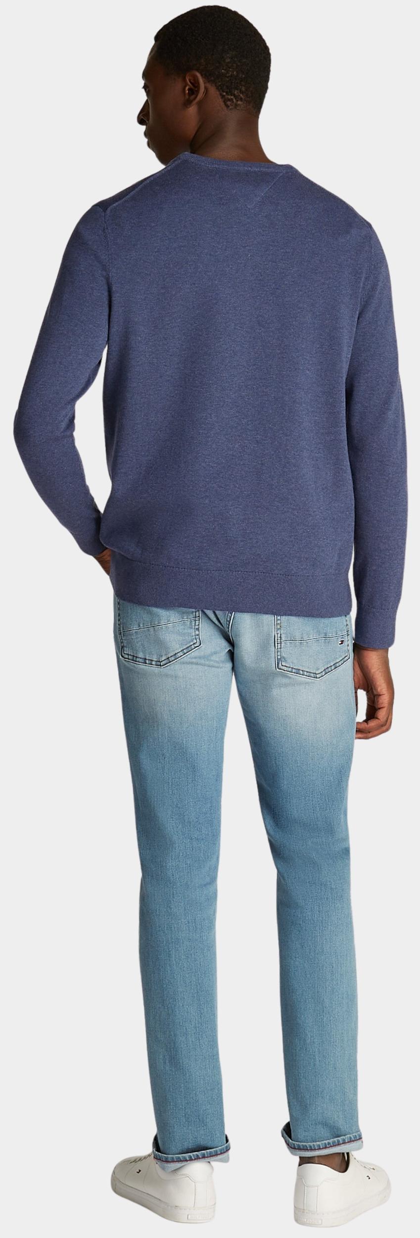 Tommy Hilfiger Pullover Blauw Essential SSNL Cotton Crew Nec MW0MW39999/DVI