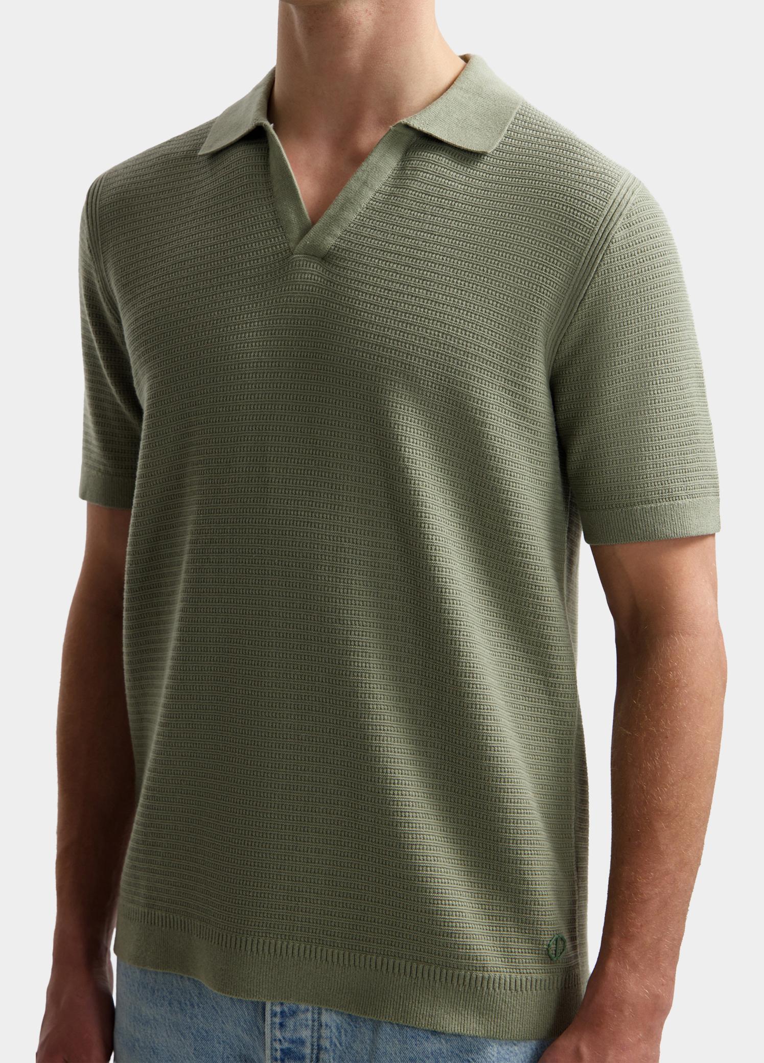 Dstrezzed Polo korte mouw Groen Kostas Polo 421018/564