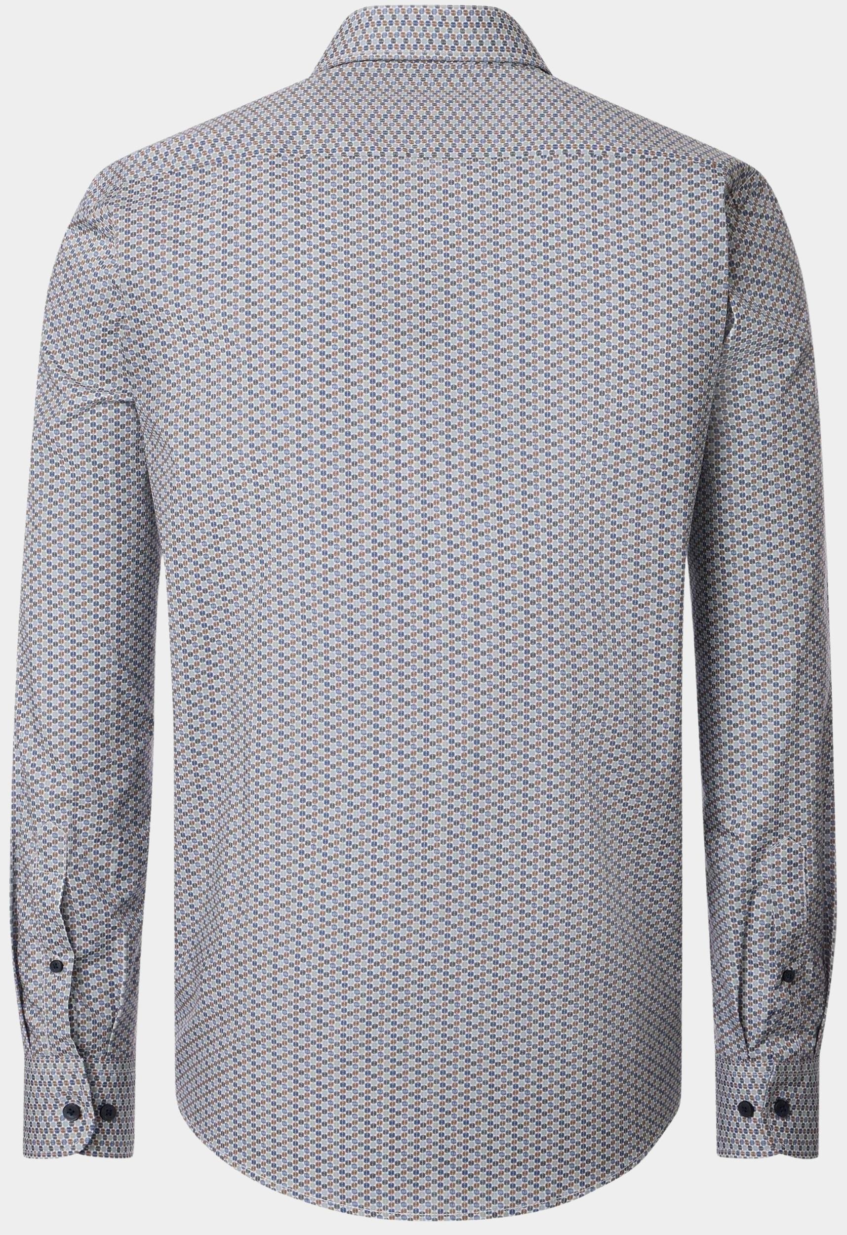 Casamoda Casual hemd lange mouw Groen B.D. Casual Fit 454487800/300