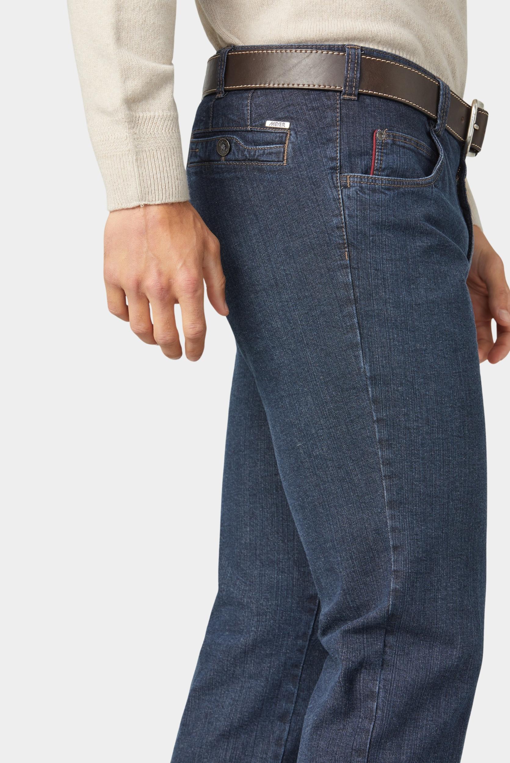 Meyer Flatfront Jeans Blauw Diego Art.9-451 3060945100/17