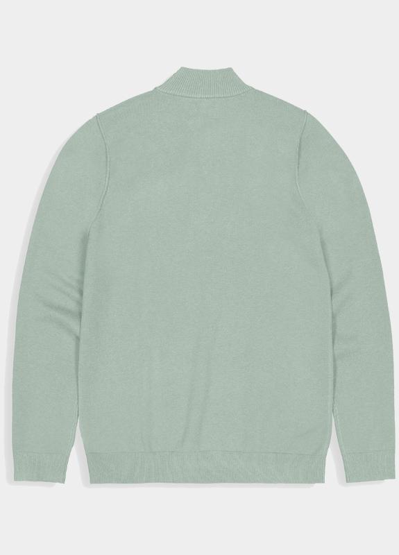 Butcher of Blue Half Zip Groen Clifden Halfzip 1926002/722