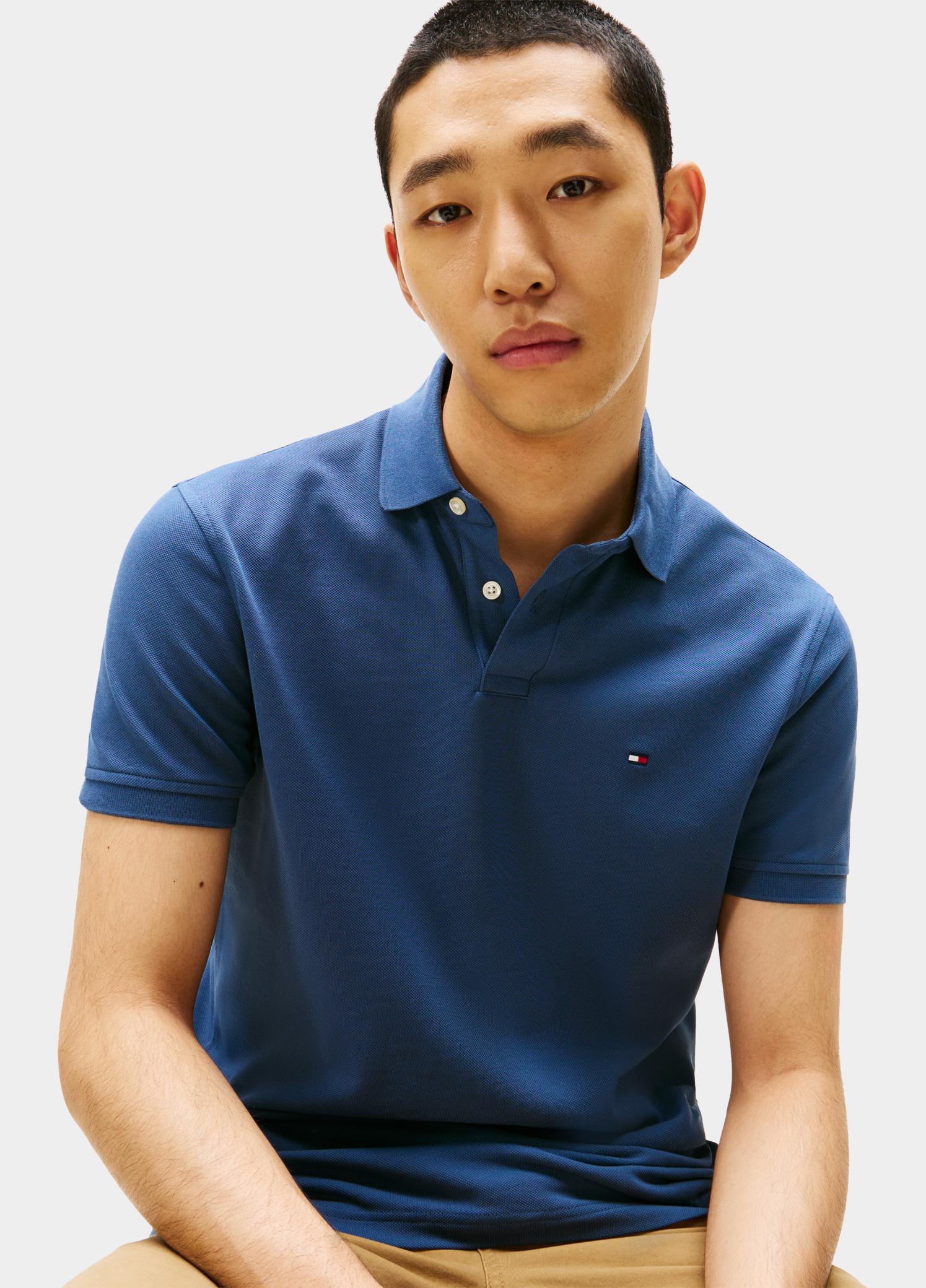 Tommy Hilfiger Polo heren Blauw 1985 REGULAR POLO MW0MW17770/DBZ